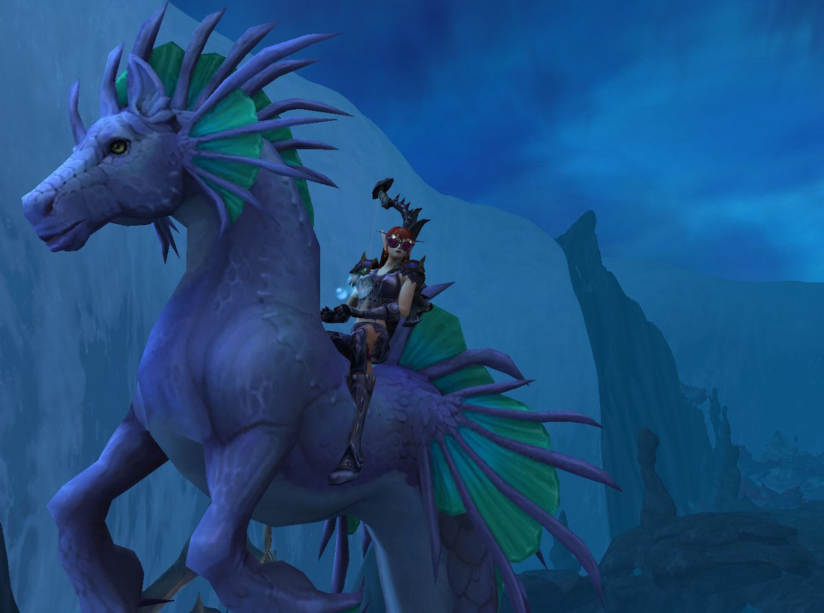 SoyCury's tweet photo. AAAAAAAAAAAAAA!! <3 #Mount 393 #Warcraft #MountFarmer #Fabious #Nazjatar https://t.co/fG5xjuDXln