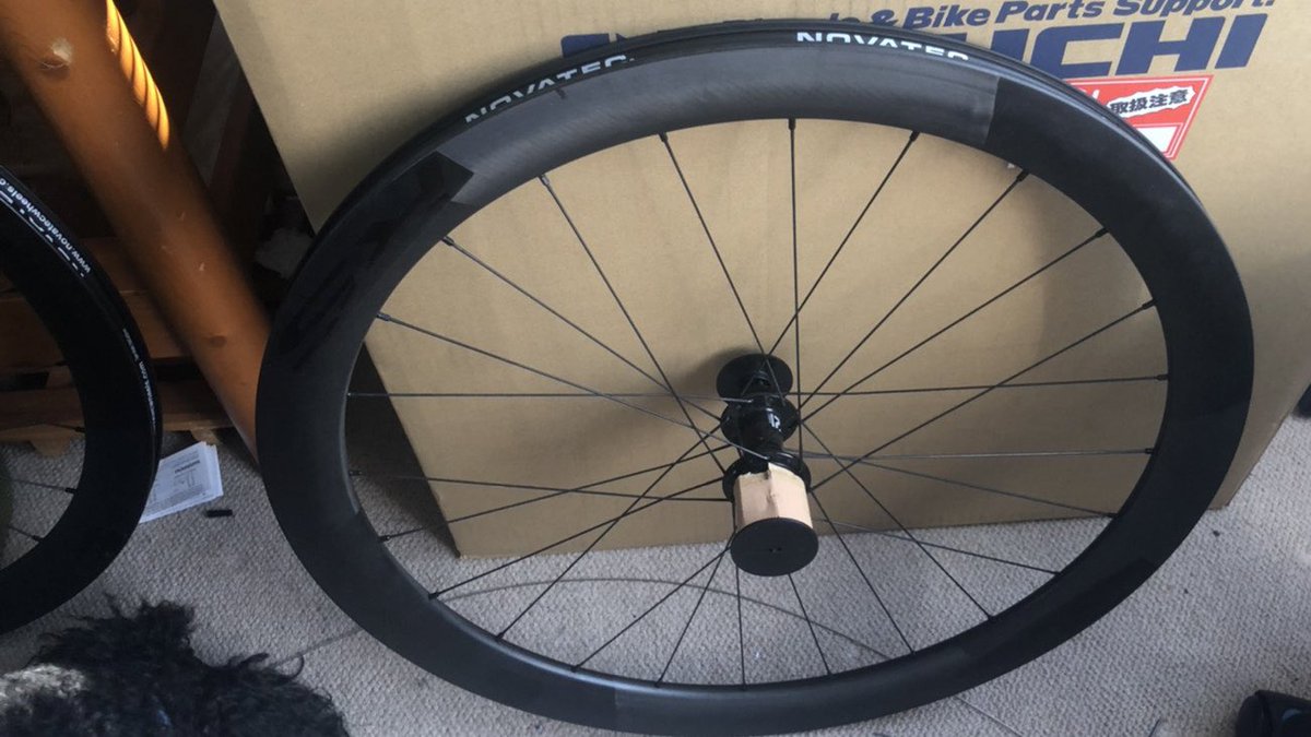 garage_178's tweet image. #農林水産省
#農林
#NOVATEC
NEWホイールが届いた！