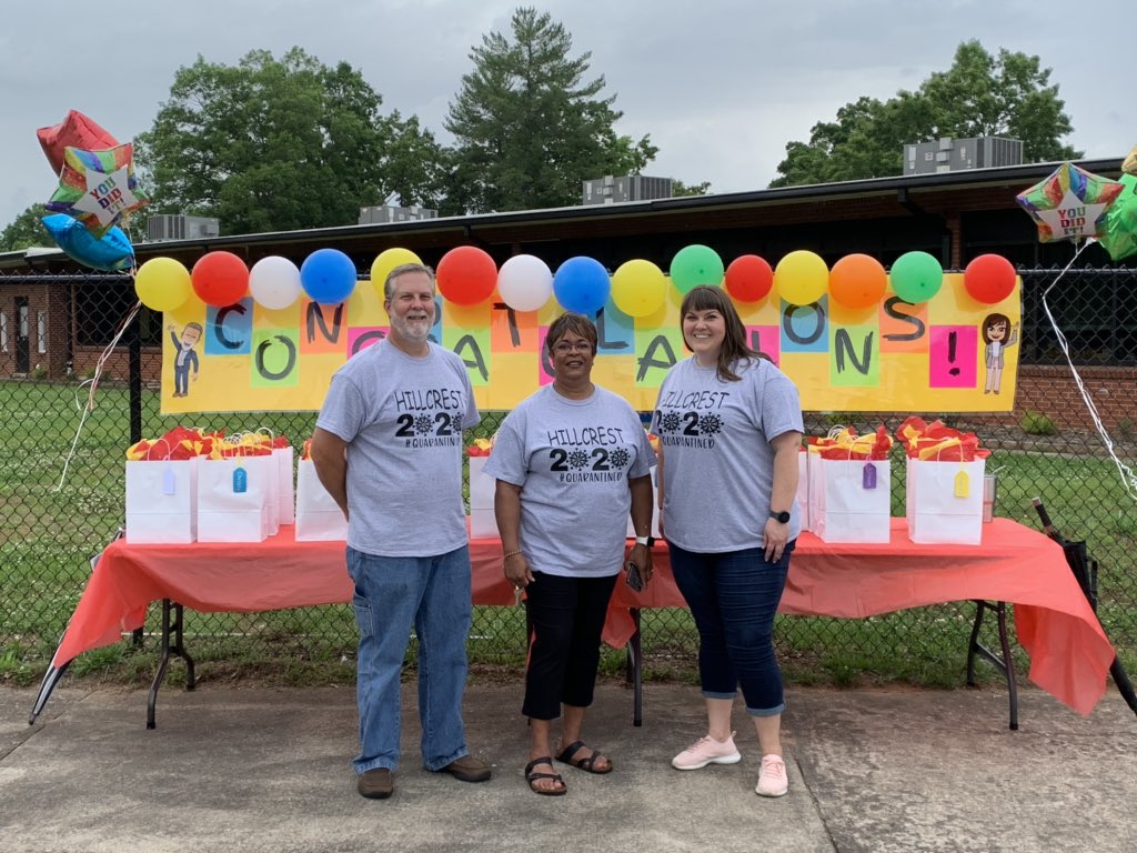 Speakerlorax828's tweet photo. The clouds parted for a spectacular send off @bcpshillcrest   It was wonderful to be there to welcome you to the HIVE!!! @wjmsjackets #ALIVEATJACKETHIVE https://t.co/YaRA3Kbh3W