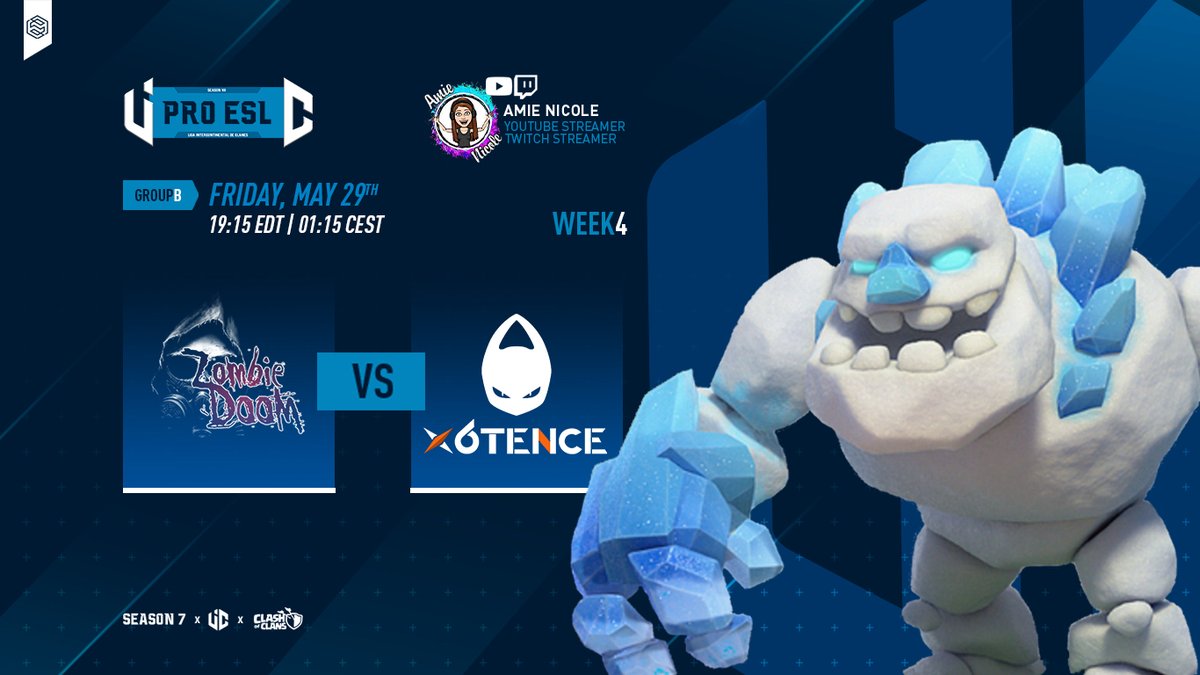 LIVE NOW: LIC Tournament

x6tence vs Zombie Doom

twitch.tv/AmieNicole
youtube.com/c/AmieNicole

Lets hope I can keep power during this storm!