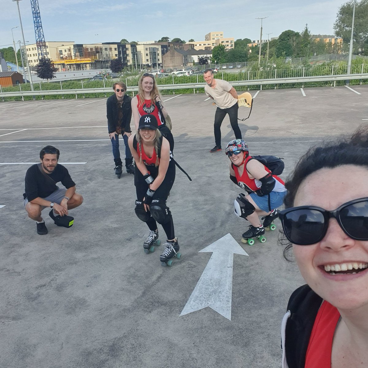We had soooooo much fun today with <a href="/rowantheband/">Rowan</a> shooting a music video for their new single - Moonlight!

#weregonnabefamous