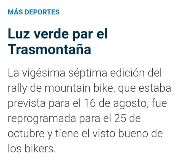 trasmontania's tweet photo. Seguimos pendientes del avance de la pandemia y de las medidas sanitarias de la provincia y de la Nación, por eso estamos trabajando con una posible reprogramación. 

https://t.co/tvGnjcK7J7 https://t.co/PH9i5xdmLE