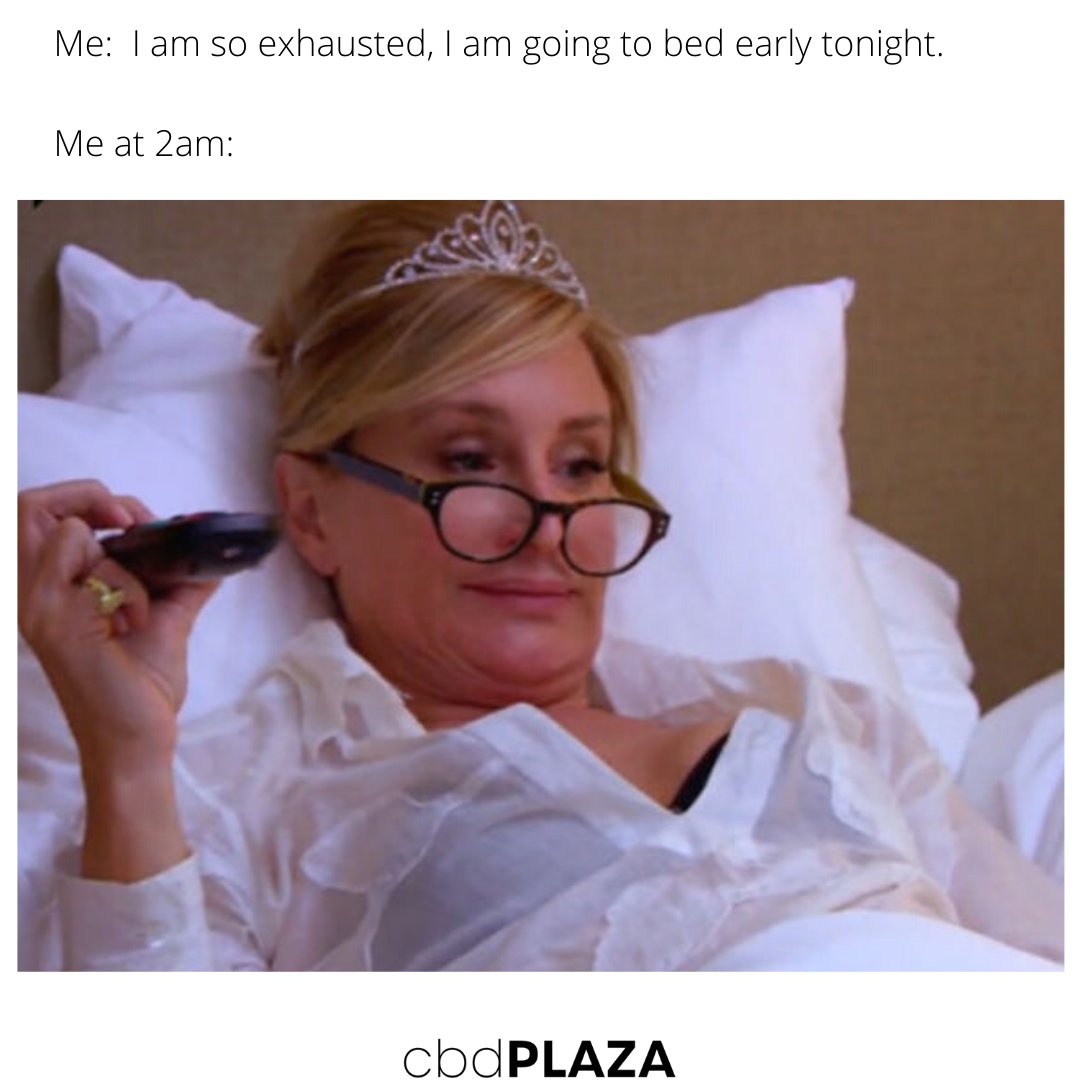 CBD_Plaza's tweet photo. Experiencing trouble sleeping? We've got you covered! CBDPlaza has a variety of high quality CBD products that contain melatonin so you can get the quality sleep you need. #cbdplaza #rhony #sleep #cbd #cbdrelief #cbdoil #meme #bravo #funny #sonjamorgan #sleeprelief #sleepy https://t.co/nGgGhbNWLc
