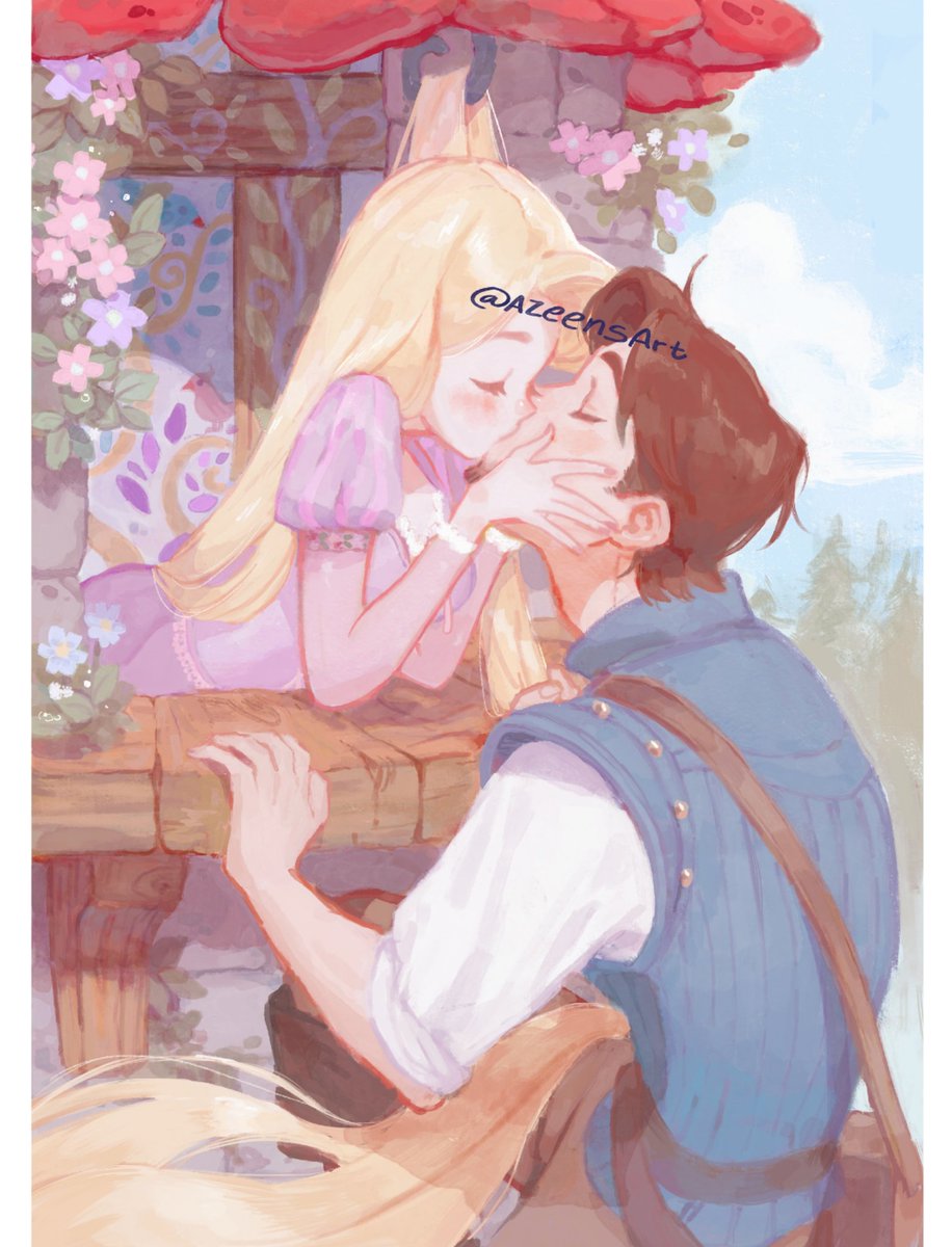 azeensart's tweet photo. 🌷🌸💖💞💖🌸🌷
#Tangled #enredados https://t.co/eHOy1aG25f