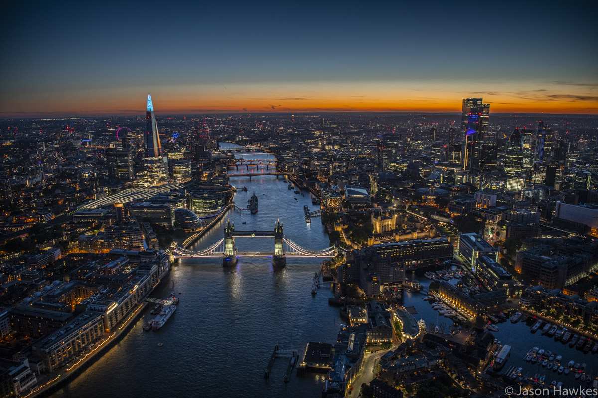 A few hours ago, hovering over #London.