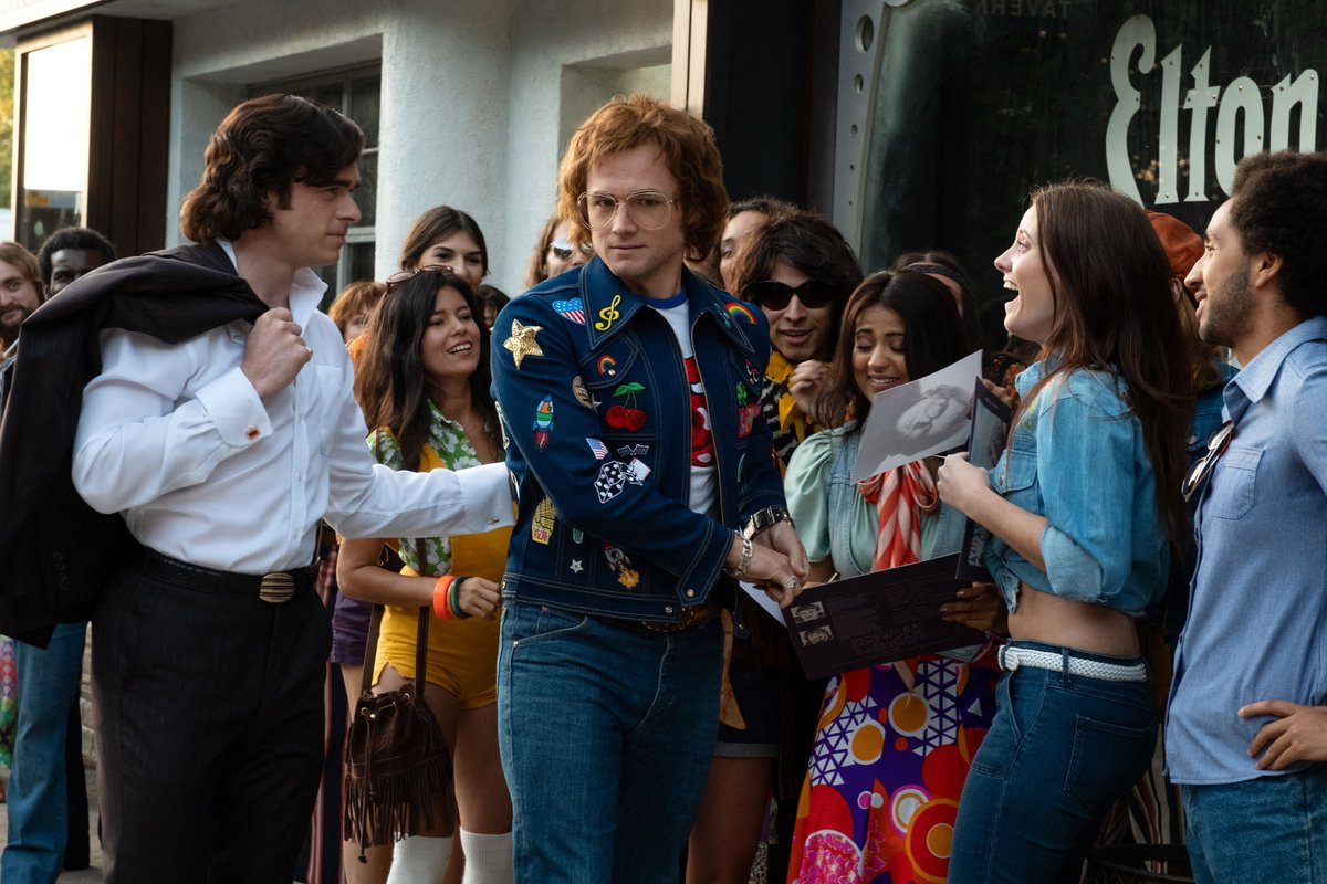 eltonofficial's tweet photo. I left England in August 1970 more or less unknown, but came back a month later with the American critics calling me the saviour of rock’n’roll. Artists who I worshipped like Brian Wilson and Bob Dylan were turning up to say they loved what we were doing. #RocketmanWatchParty https://t.co/4Ov4R8deSp