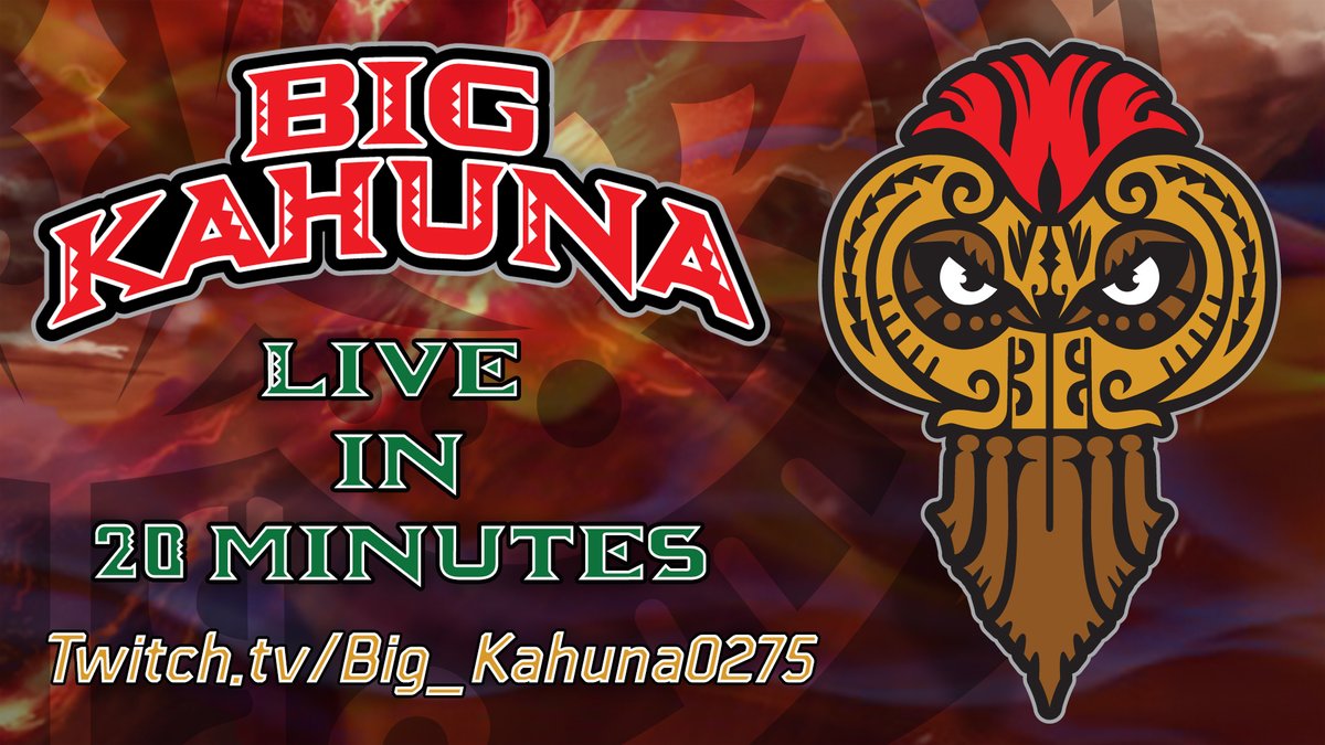 #Ohana20 Kahuna after Dark live in 20 twitch.tv/big_kahuna0275 <a href="/cgnstreams/">CGN.US</a> @SupStreamers <a href="/TwitchReTweets/">TwitchReTweets (Fan page)</a> !sfx !sfx2
_

_

The Ohana store is now open CHECK THE MERCH: designbyhumans.com/shop/BigKahuna…