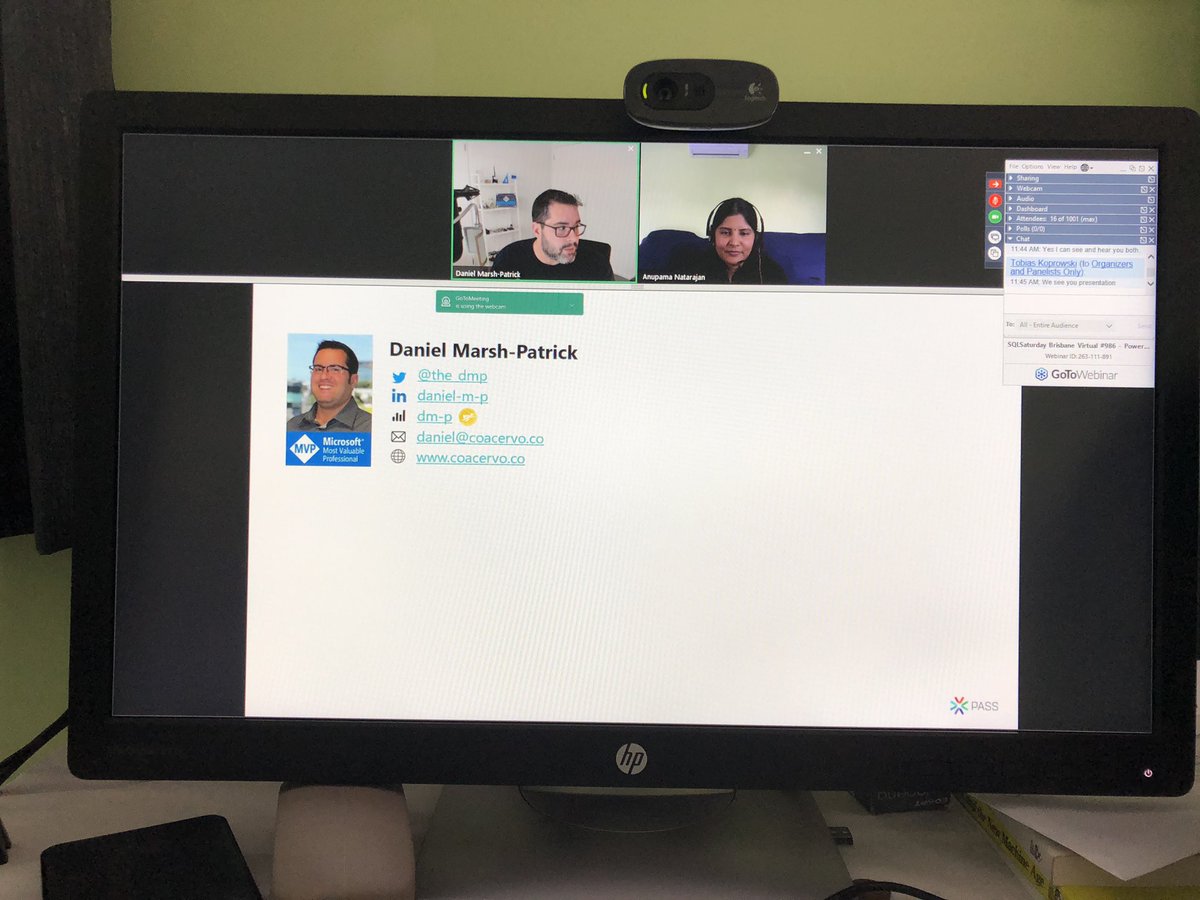 shantha05's tweet image. #sqlsatbrisbane second session in #powerbi track “Practising Safe Custom Visuals” presented by @the_d_mp @discover_ei #sqlpass