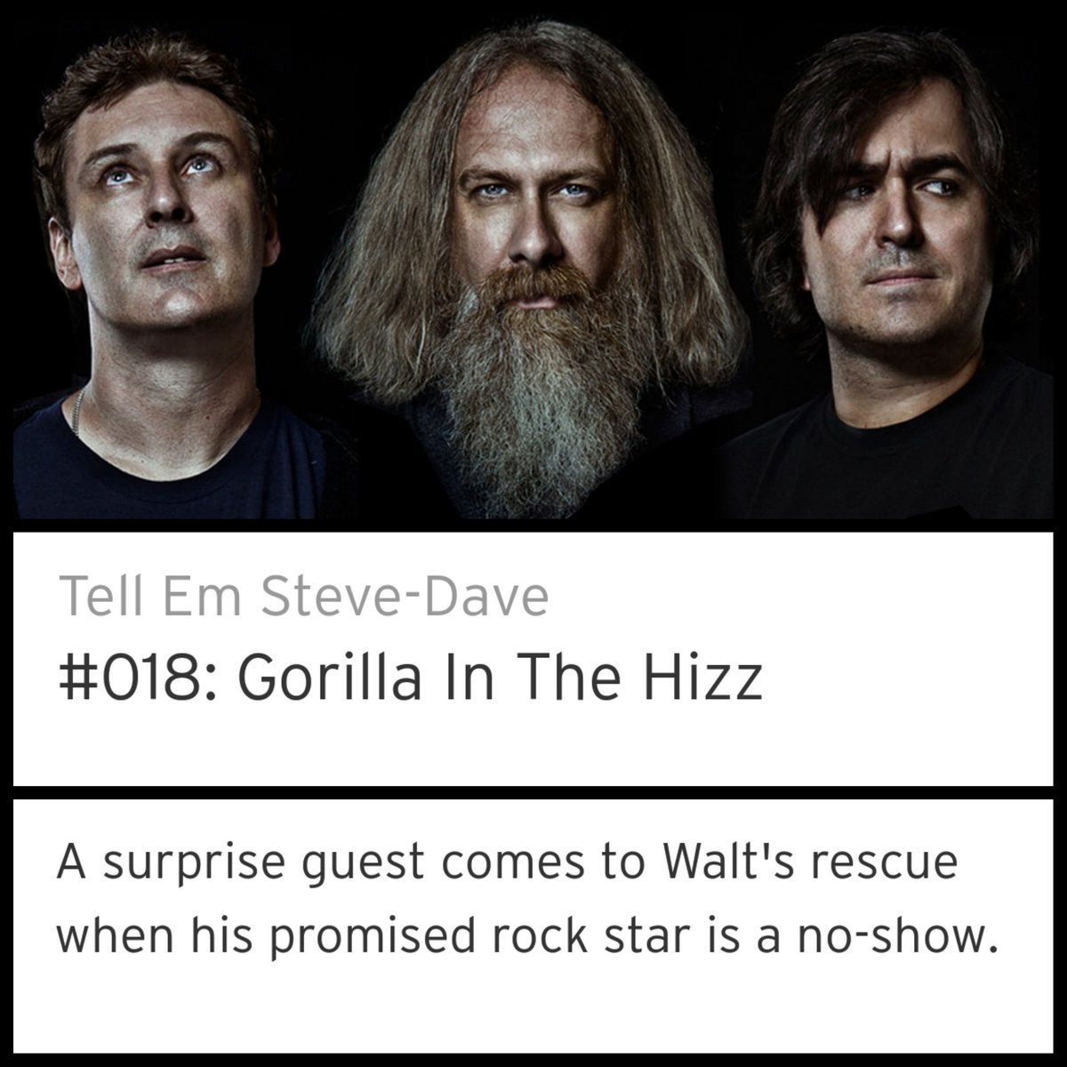 TONIGHT! 🐜🐜🐜 

EP 018: GORILLA IN THE HIZZ

5PT/6MT/7CT/8ET

#TESDLSG