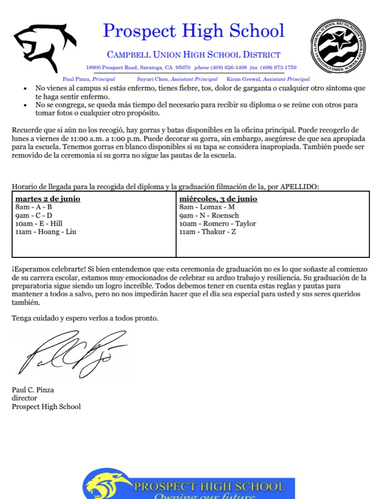 Prospect HS tweet media