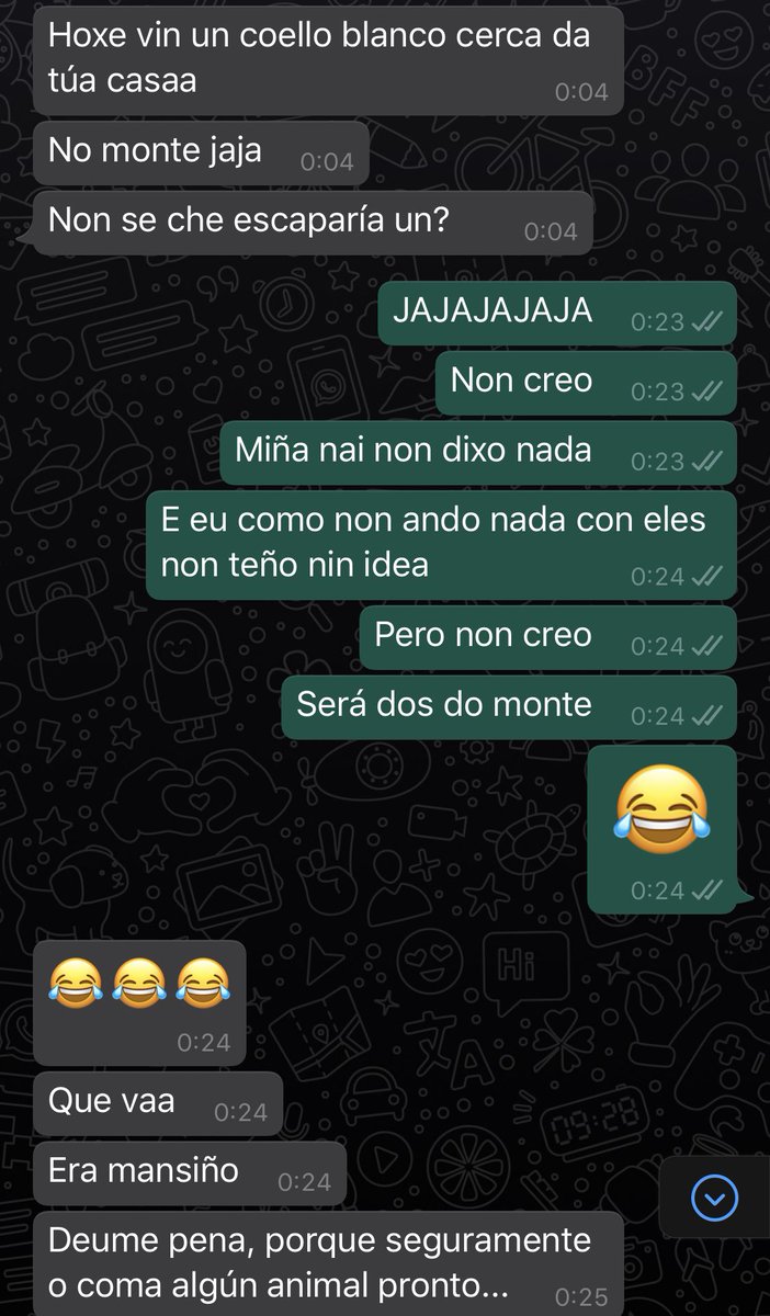 xocas6's tweet photo. Quen non che fala é porque non quere https://t.co/ChXIPCLdk4