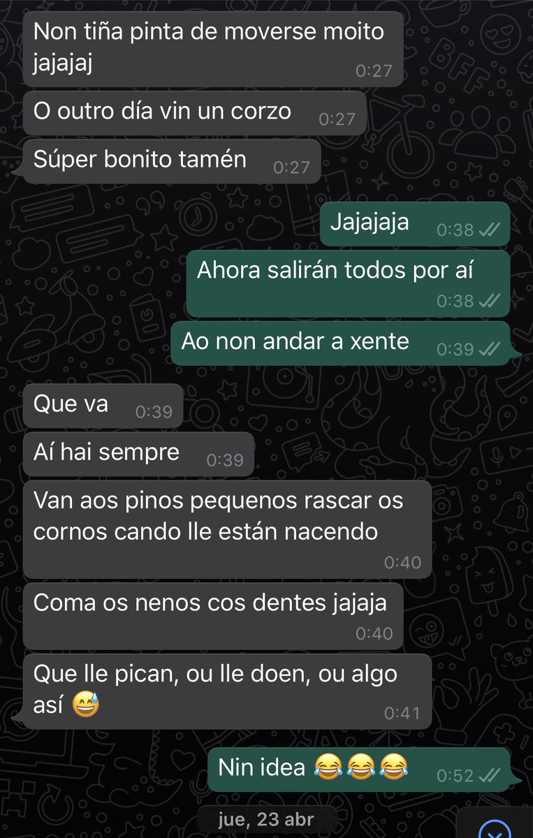 xocas6's tweet photo. Quen non che fala é porque non quere https://t.co/ChXIPCLdk4