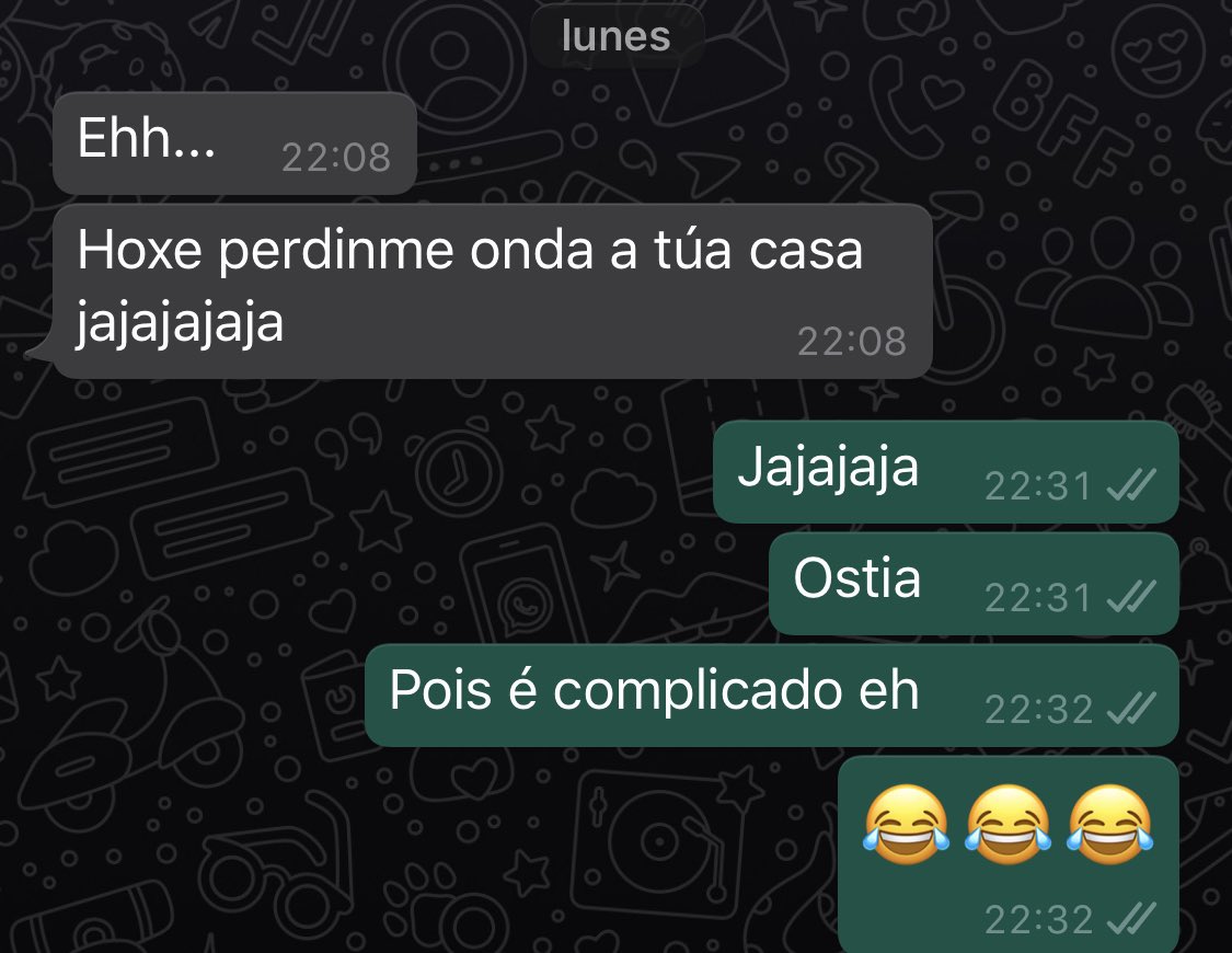 xocas6's tweet photo. Quen non che fala é porque non quere https://t.co/ChXIPCLdk4