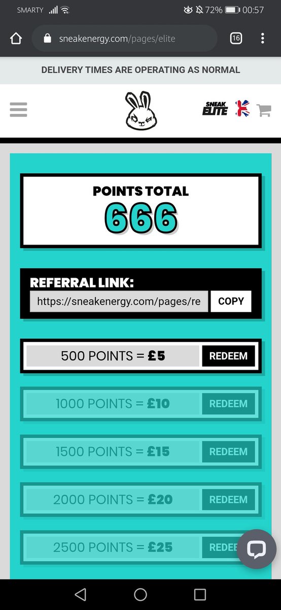 ErraiAlpha's tweet photo. If someone wants to use this referral code https://t.co/eEq8hIzRkq to get me off this hellish number that would be great. @SneakEnergy #wearesneak #sneakelite https://t.co/8RKRCkSQGL