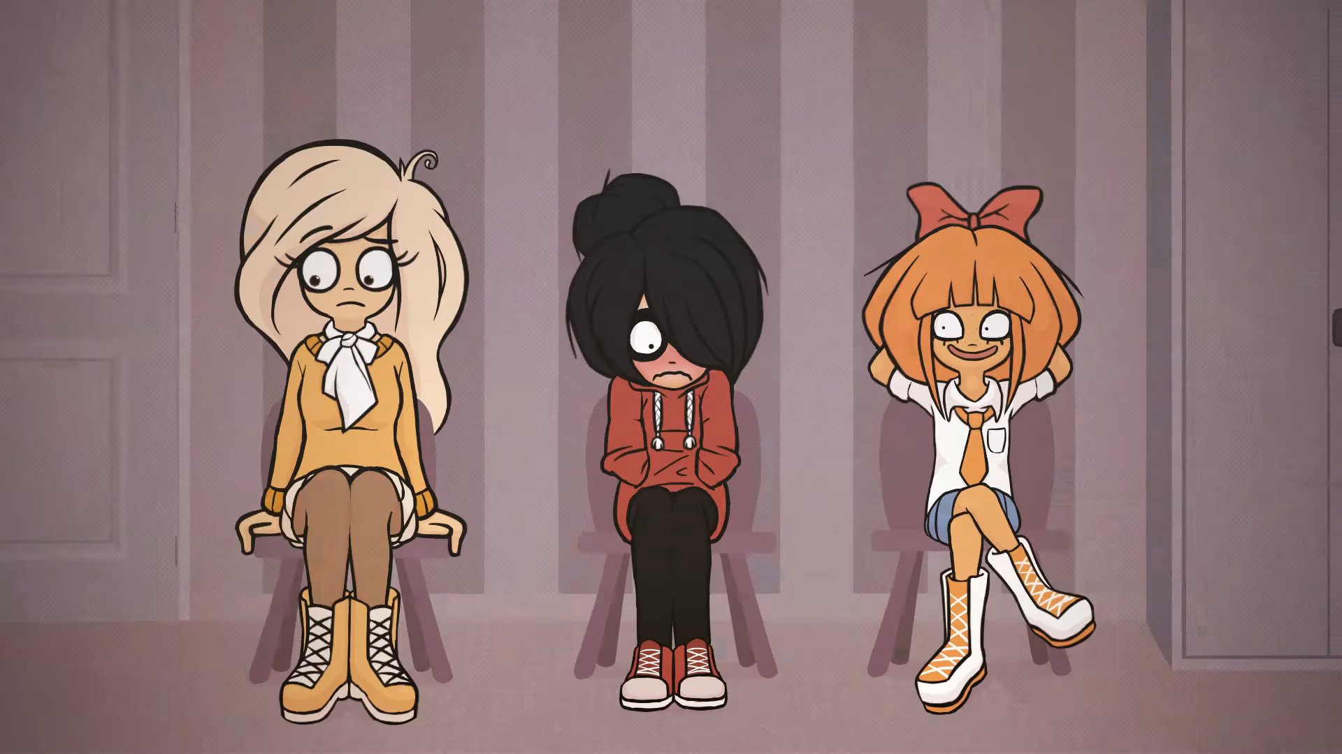 Ck2cartoon オランダのwebアニメ Ongezelligのmymyちゃん デカいリボンとネクタイと 髪染めてカラコン入れてるのとか 色んな意味で強キャラな性格とか 人気が出る設定の山なので 好きな人はたくさん居ると信じてる T Co Kbxytsnxlx Twitter