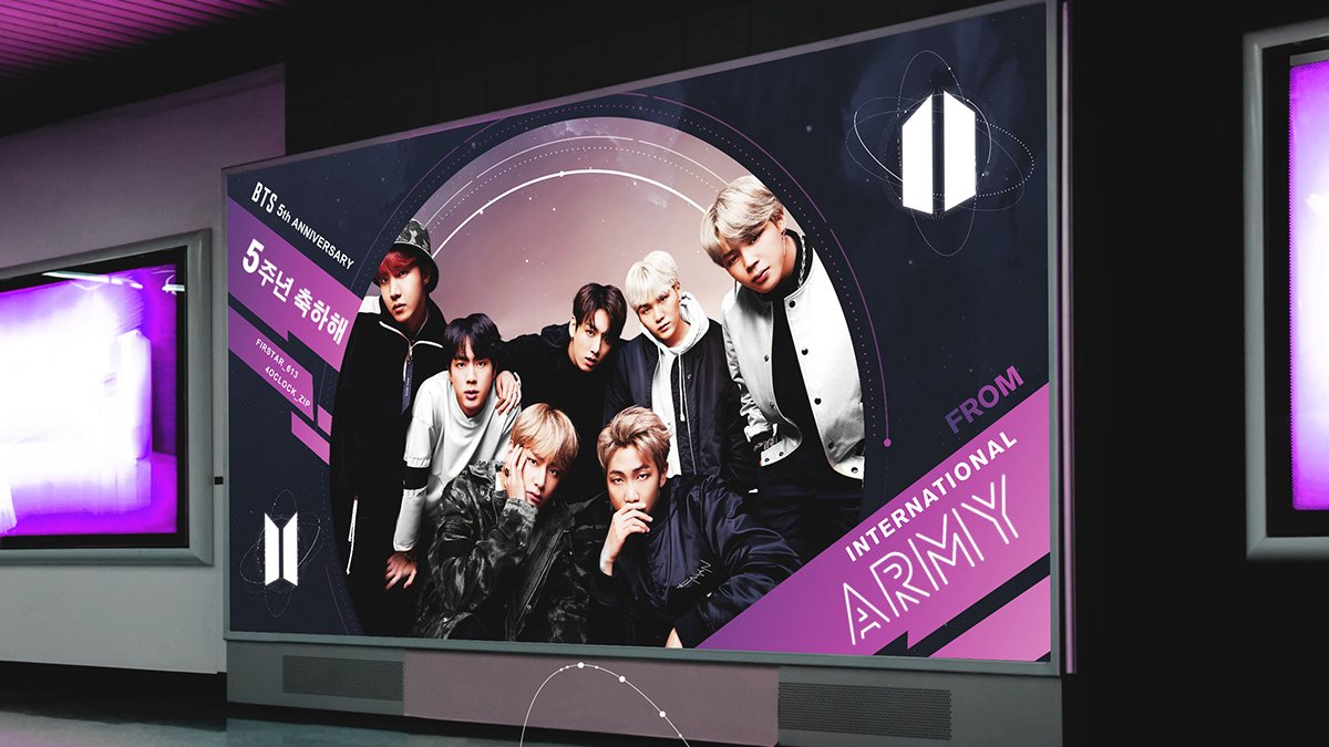 BTS holds the record for Metro ads at 227. Jungkook as the idol with the most individual billboards, with 46 ads. BTS' V with 31 ads.  https://www.sbs.com.au/popasia/blog/2020/04/08/10-k-pop-artists-most-fan-bought-seoul-subway-billboards-2019