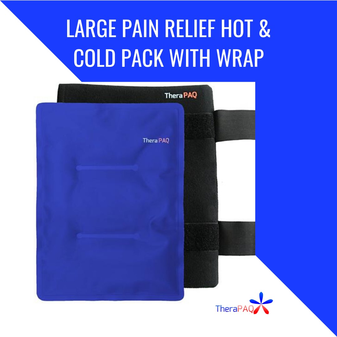 TheraPaq's tweet image. Relief takes nothing more than a few simple steps! Just freeze it or heat the pack and place it in the wrap. Then, wrap it around the targeted body part, adjust the straps and lay back or even stay mobile! bit.ly/2jgV3Gv #largepack #wrap #painrelief