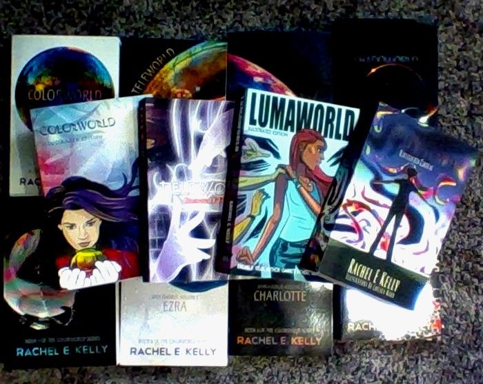 colorworldbooks's tweet photo. Have you read the #Colorworld Book Series yet? Now is the perfect time. Available in print, e-book, illustrated print, and audiobook. https://t.co/vkUohMqkB8 #ColorworldBooks #audiobook #ebook #IllustratedEdition #TeamColorworld https://t.co/wS6WFMvTIt