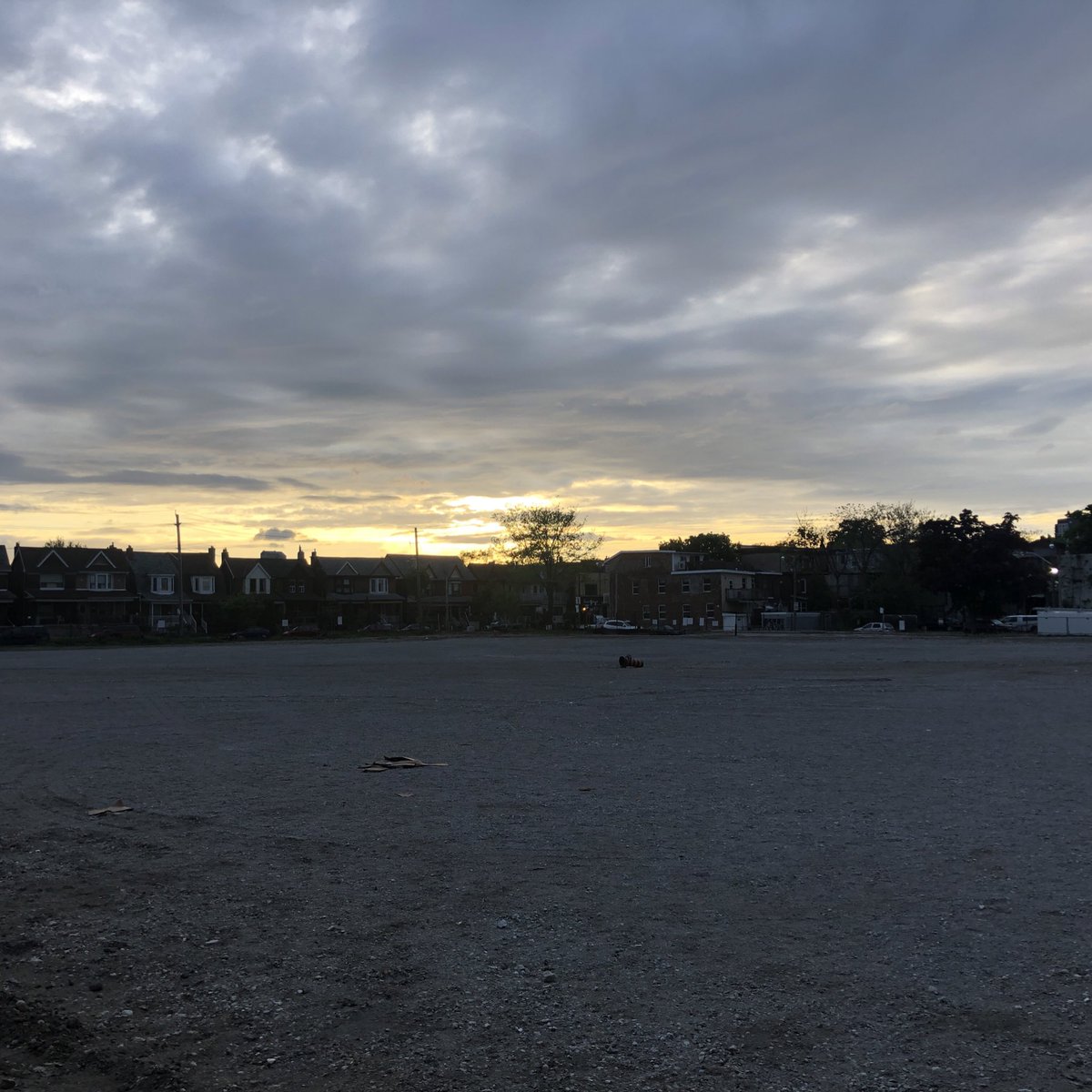 It’s nice to watch the sun setting over Bloordale Beach!