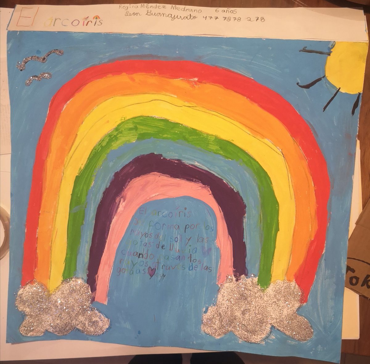 We will be sharing with you the creations from our Mexican youth. We received 130 illustrations from 29 of the 32 Mexican states.Today, a thread with the drawings of the participants in the "Arcoíris" drawing contest:  #rainbow  @CIOmx  @IDLofficial  @SPIEstudents  @OpticalSociety