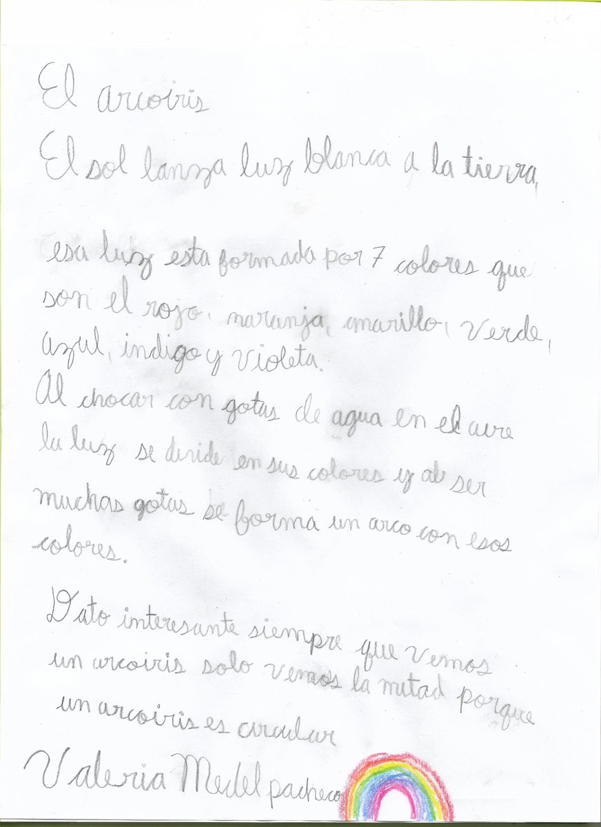 We will be sharing with you the creations from our Mexican youth. We received 130 illustrations from 29 of the 32 Mexican states.Today, a thread with the drawings of the participants in the "Arcoíris" drawing contest:  #rainbow  @CIOmx  @IDLofficial  @SPIEstudents  @OpticalSociety