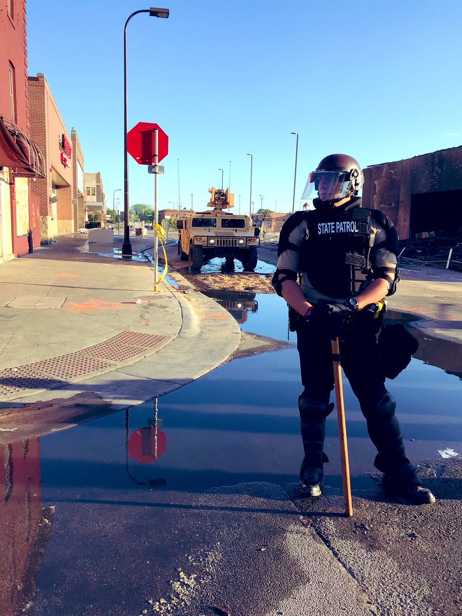 They’ve been here in full gear since 7am. It’s now 7:23pm. They’re getting worn out and exhausted. Fumes are heavy here too. Burned building right next to then. Same one I wandered around in early in last night’s thread.