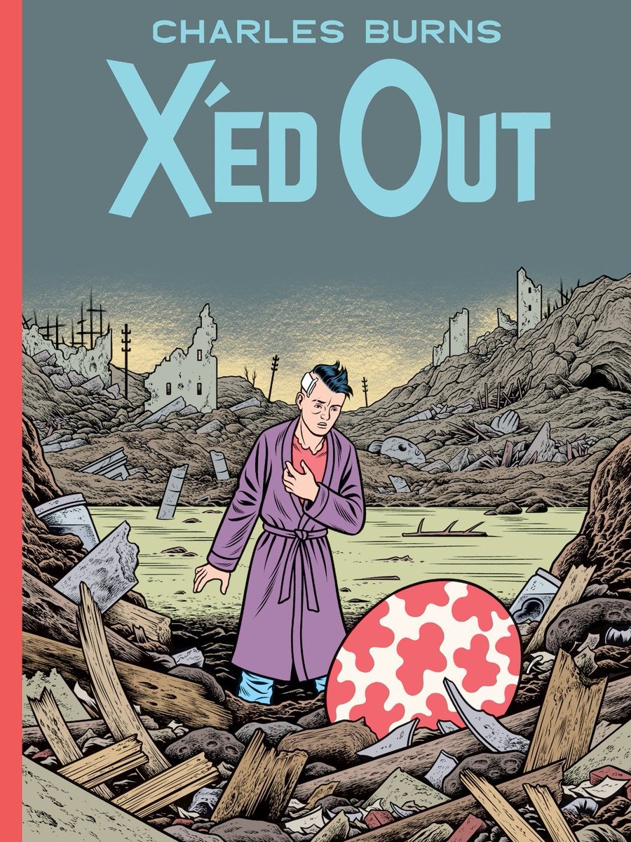 X'ed Out by Charles Burns - Gonna have to get the next book, didn't know it was the first in a series and now I'm hooked. The storytelling in this is as strong as Black Hole.