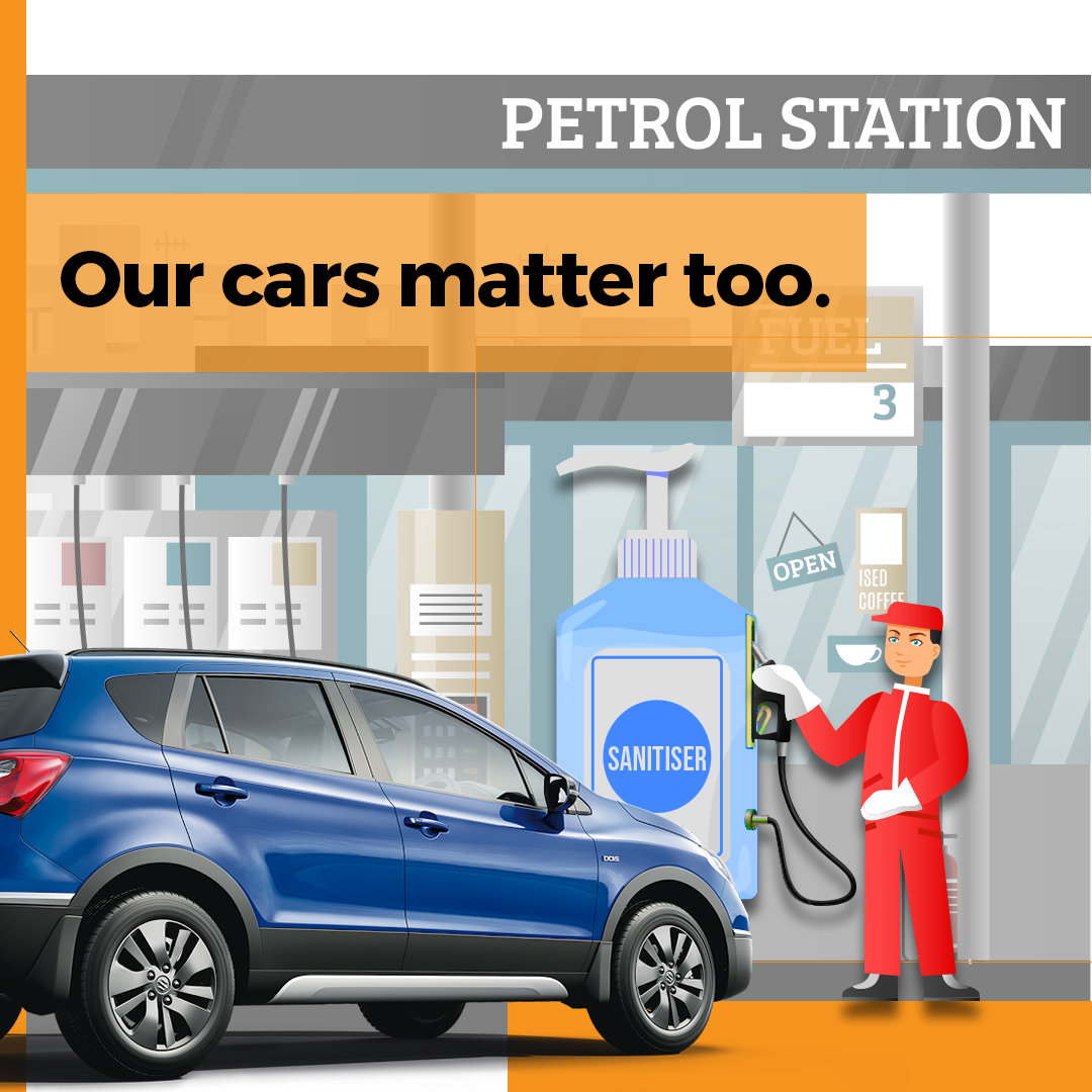 AlphaFinanceAU's tweet photo. With travel restrictions easing remember to practice good hygiene when filling up.  #staysafe #covid19 #alphafinance https://t.co/q2kDEEEInw