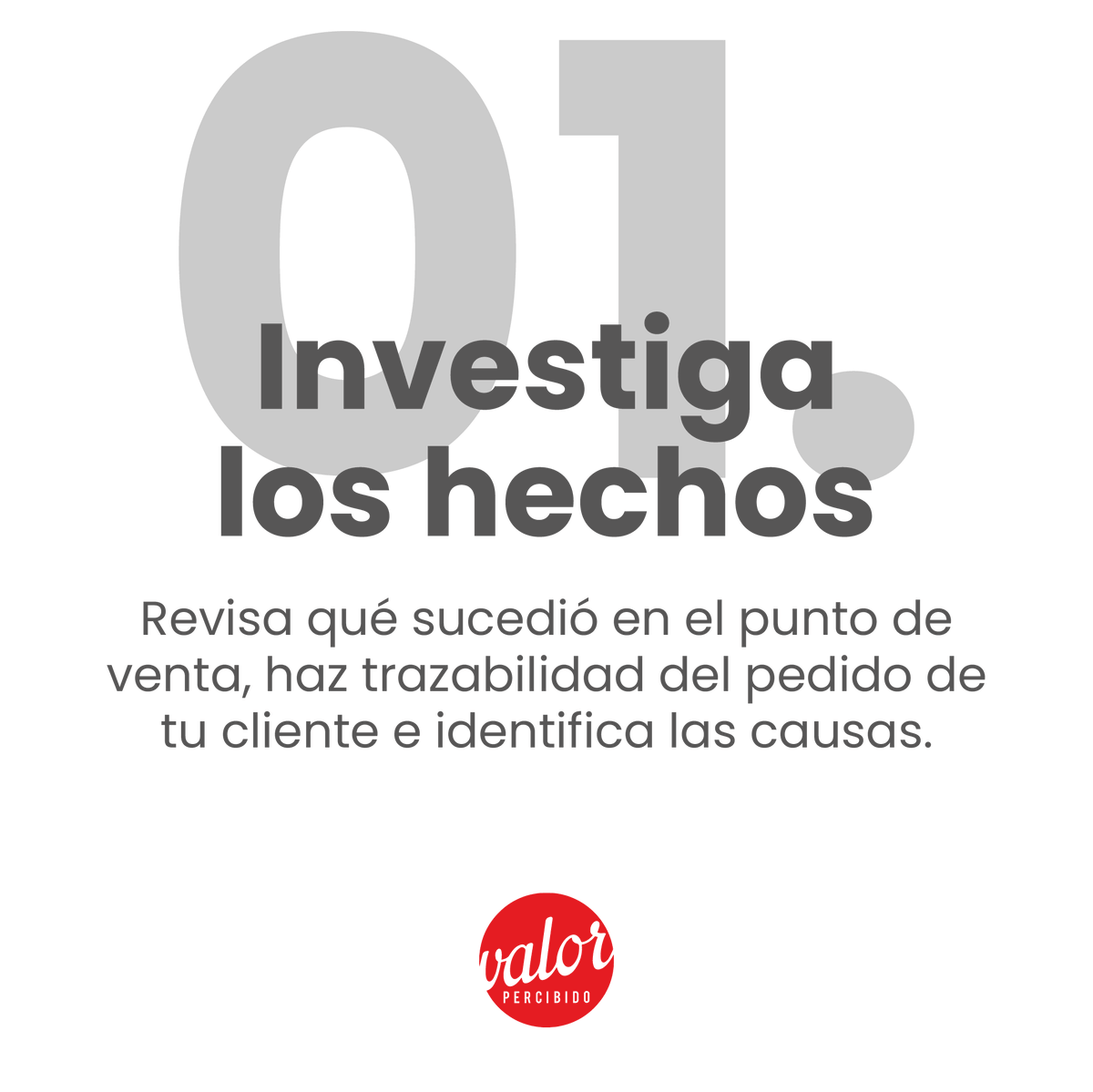 Valor_Percibido's tweet photo. Una queja manejada oportuna y correctamente convierte a un posible detractor de tu marca en un promotor. En este post @MarcePinedo te cuenta cómo hacerlo en 6 sencillos pasos. https://t.co/4RRJs8HHo2