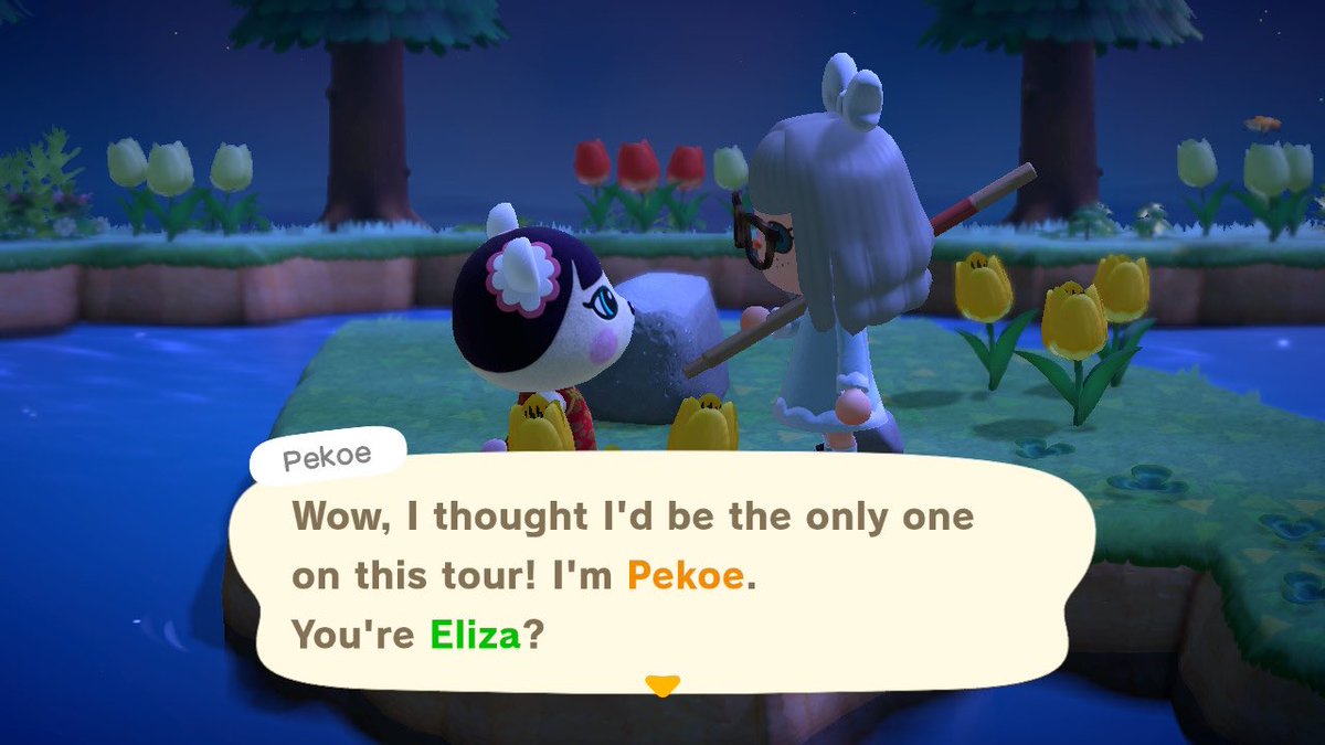 — island 015  ↬ pekoe ♡     i couldn’t do it. i passed on genji and melba but i just cannot pass on pekoe.  i love her so much look at how cute she is. i couldn’t bear to leave her there. so this is the end of this thread. 