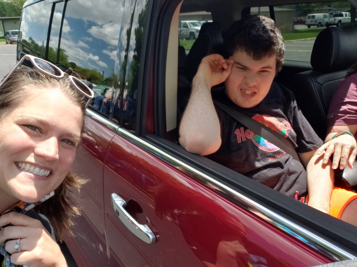 SLOEC_Calvallo's tweet photo. End of year parade at Kirk school! I love seeing my former students! Have a great summer everyone!!! #WeAreNSSEO https://t.co/w8RKUjbwIY