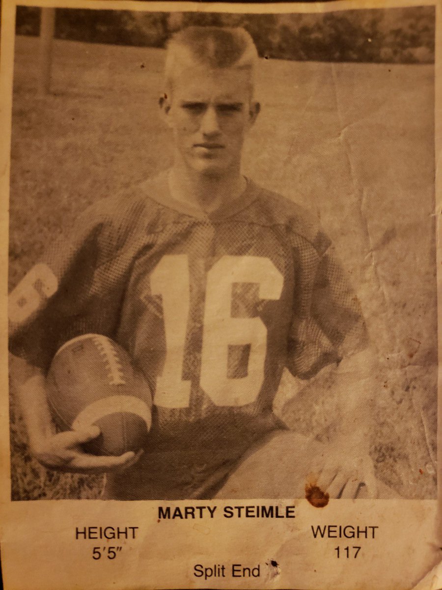 Major Stimle played on Oldham County High School’s football team his junior and senior year. He can still show his skills playing ultimate football during fun PT! <a href="/JtownHS/">Jeffersontown High</a>