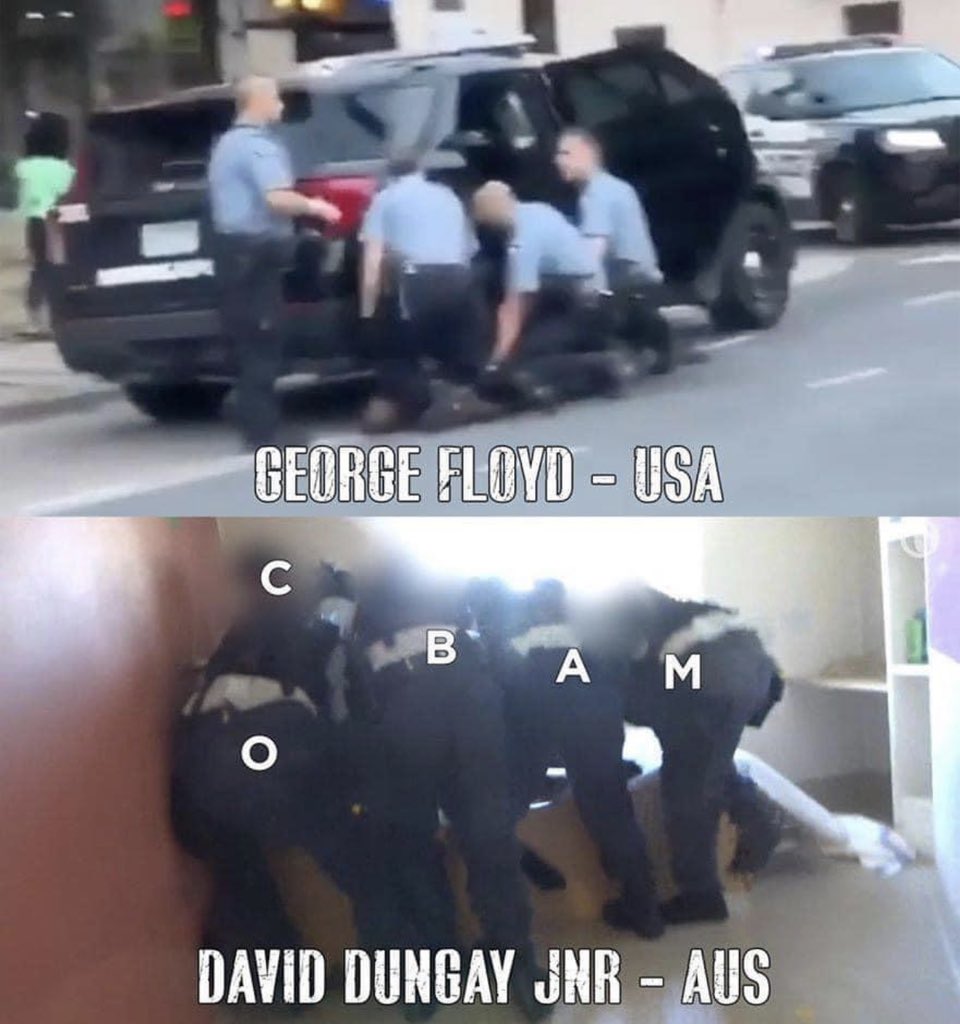 DebKilroy's tweet image. Police &amp;amp; prisons kill Blak ppl all around the world Don’t think we are any different in Australia White supremacy kills As whites we need to step forward &amp;amp; stand between violent cops &amp;amp; screws so they can’t kill Blak ppl We must put our lives in the line #daviddungay #GeorgeLloyd