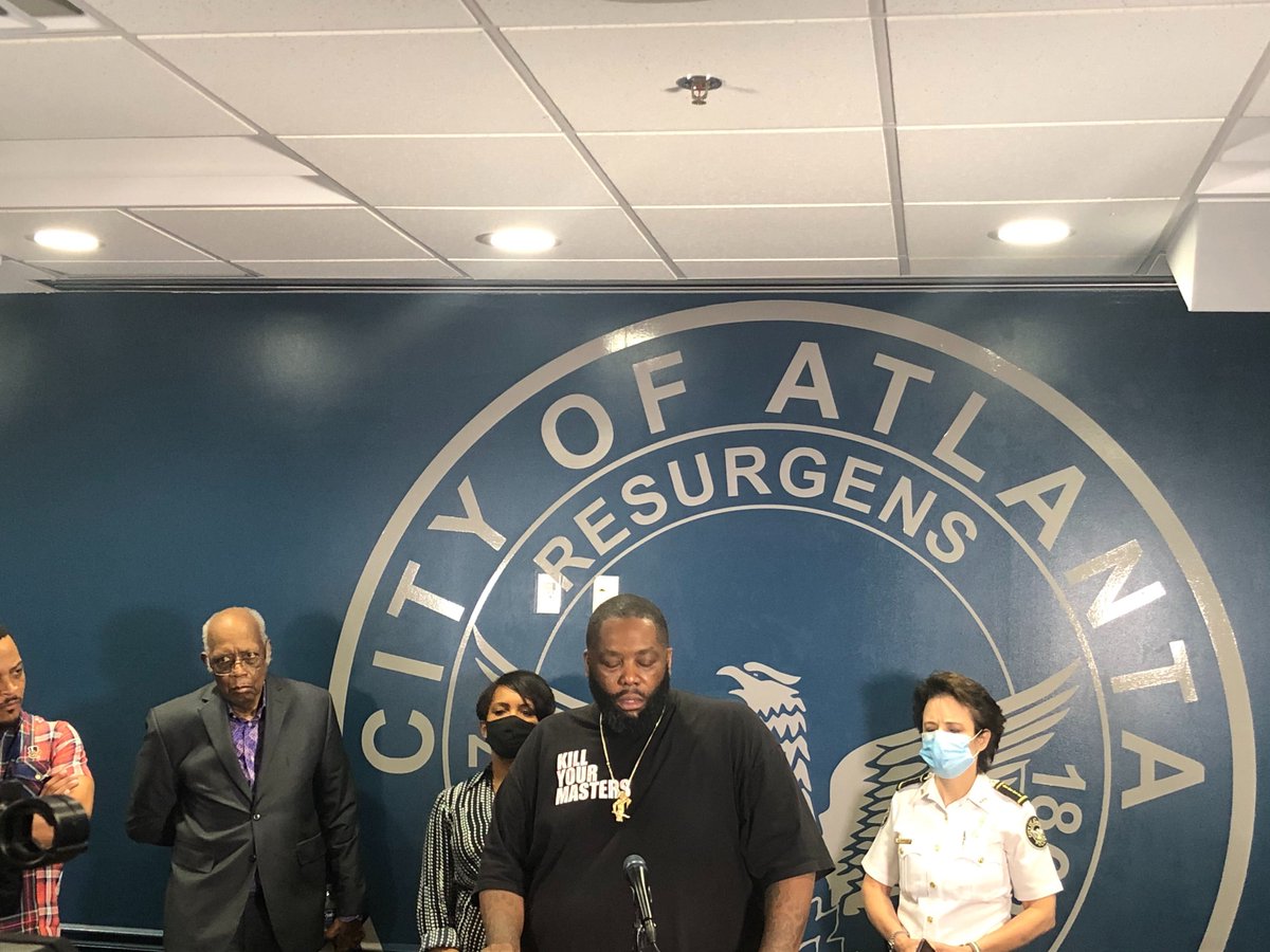 “I am mad as hell. I woke up wanting to see the world burn down yesterday because I’m tired of seeing black men die,” said Rapper Killer Mike. “If we lose Atlanta, what else do we got?”