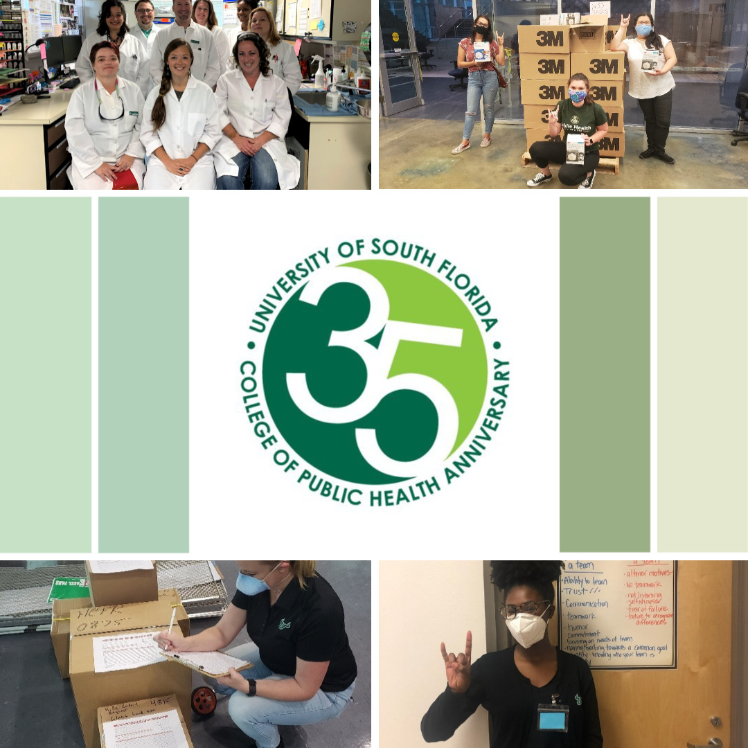 Anthony05683549's tweet photo. A special thank you to @usfcoph for their selfless efforts and aptitude during this pandemic! Make sure to view all of their operations and achievements that they've accomplished recently and follow them to stay updated on the fantastic work they do! #USFCOPHRocks #USF https://t.co/AU7hNi1rUO