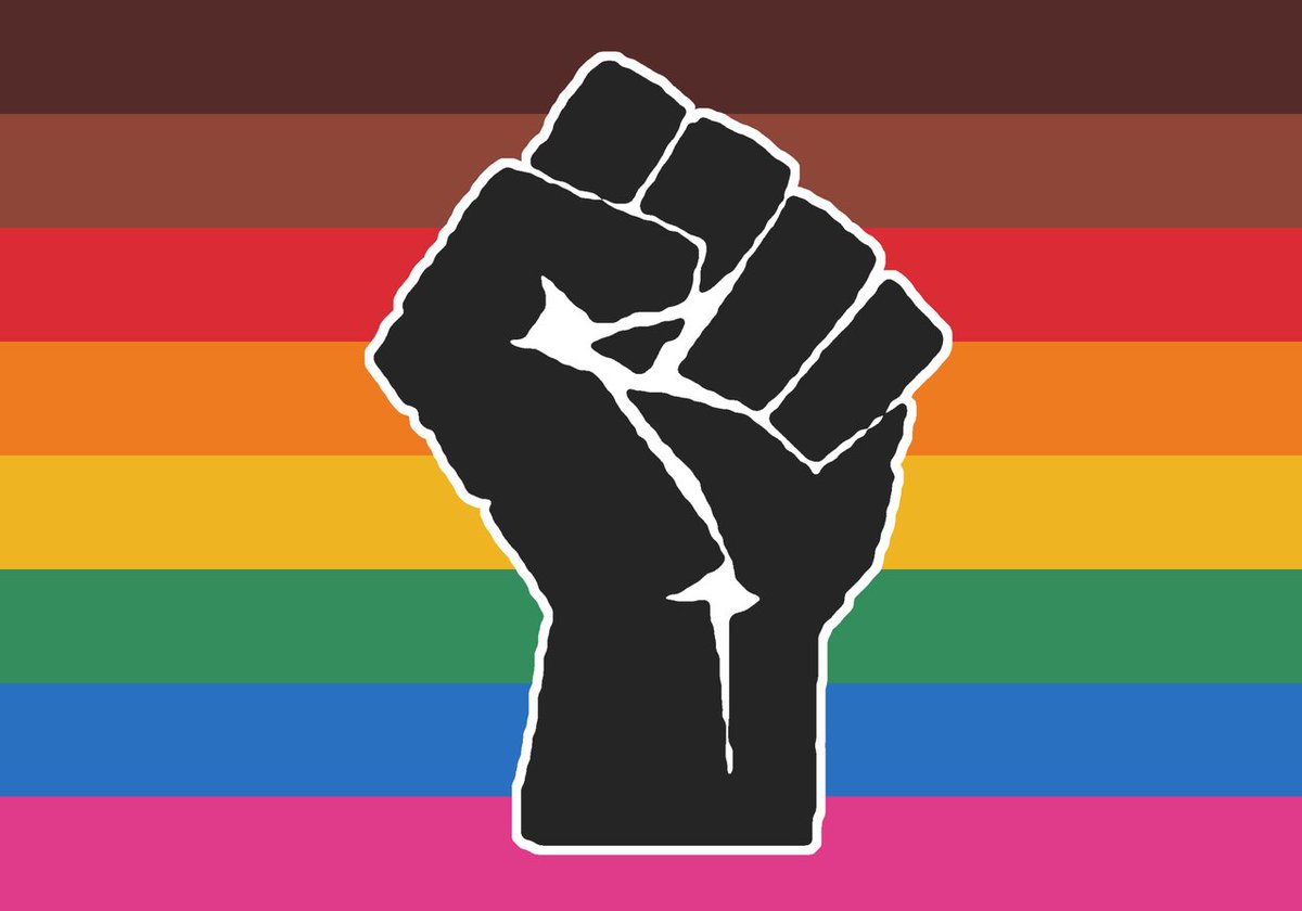 i just wanted to post these here. please this pride month show solidarity with the black and black lgbt community.