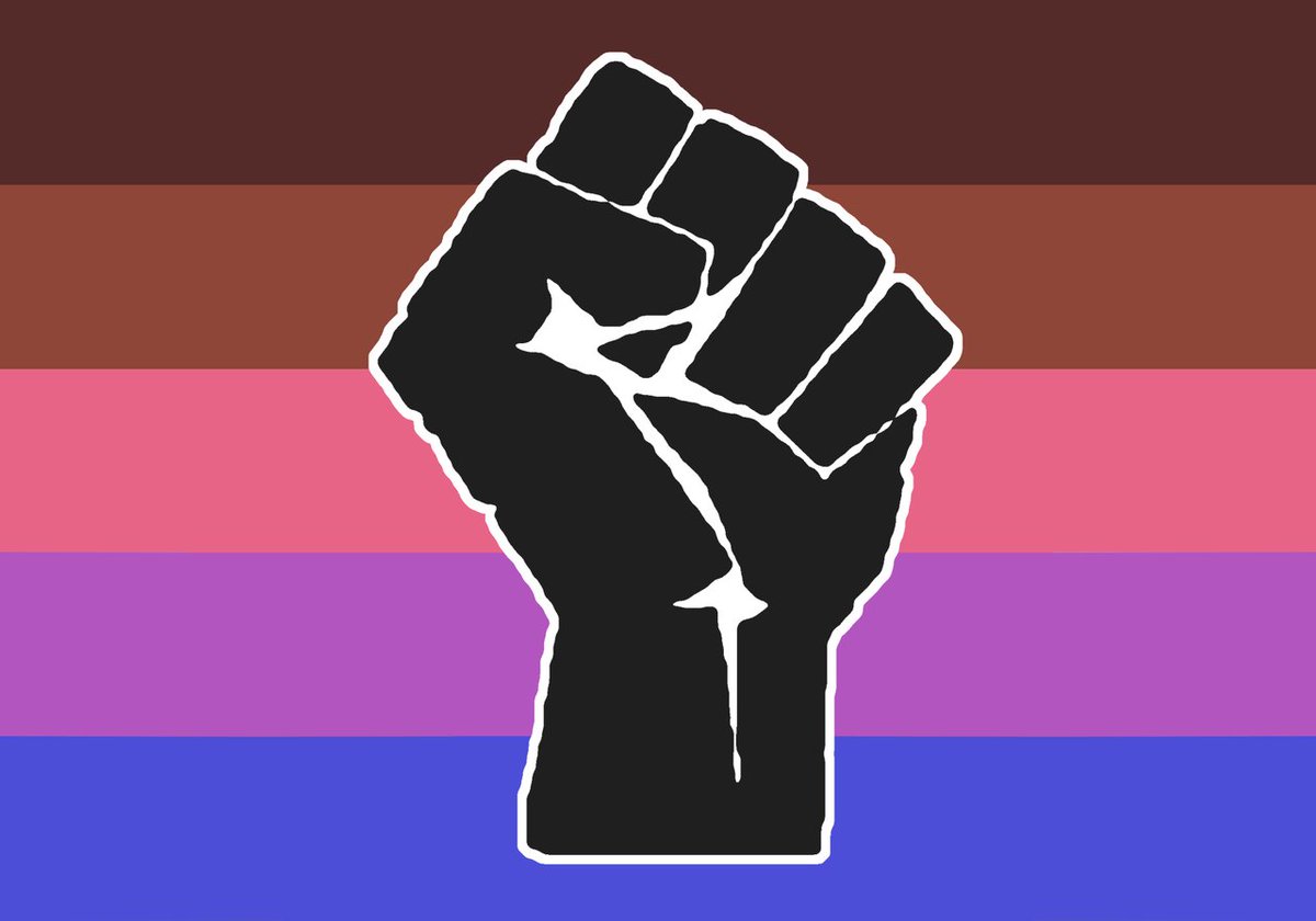 i just wanted to post these here. please this pride month show solidarity with the black and black lgbt community.