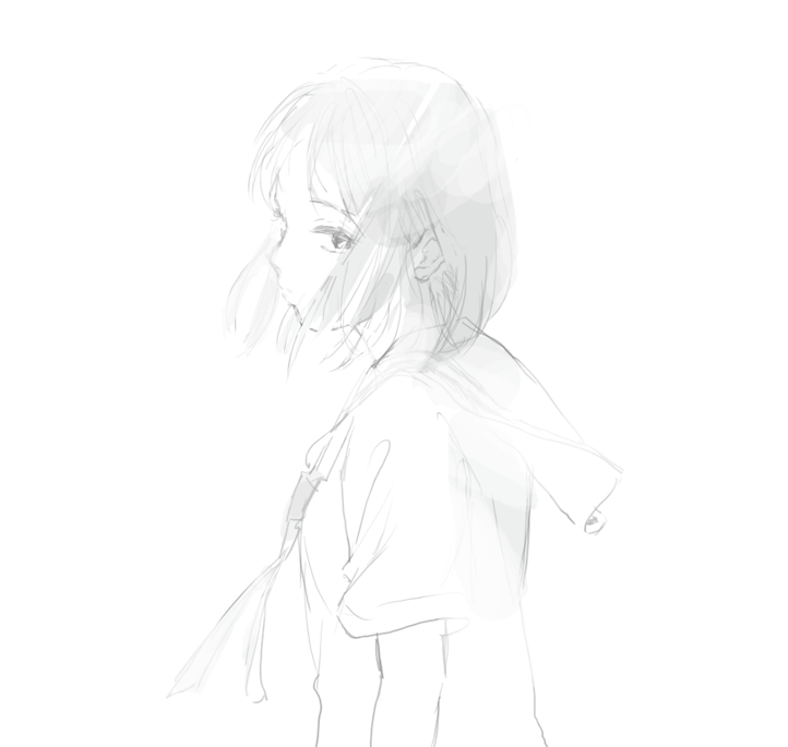 「」|阿部はちたのイラスト