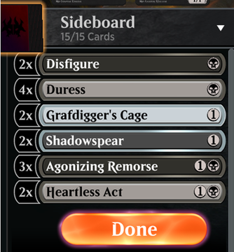 Historic Mono Black Aggro By Demonic666 278 Mythic May Season Decks Mtg Arena Zone