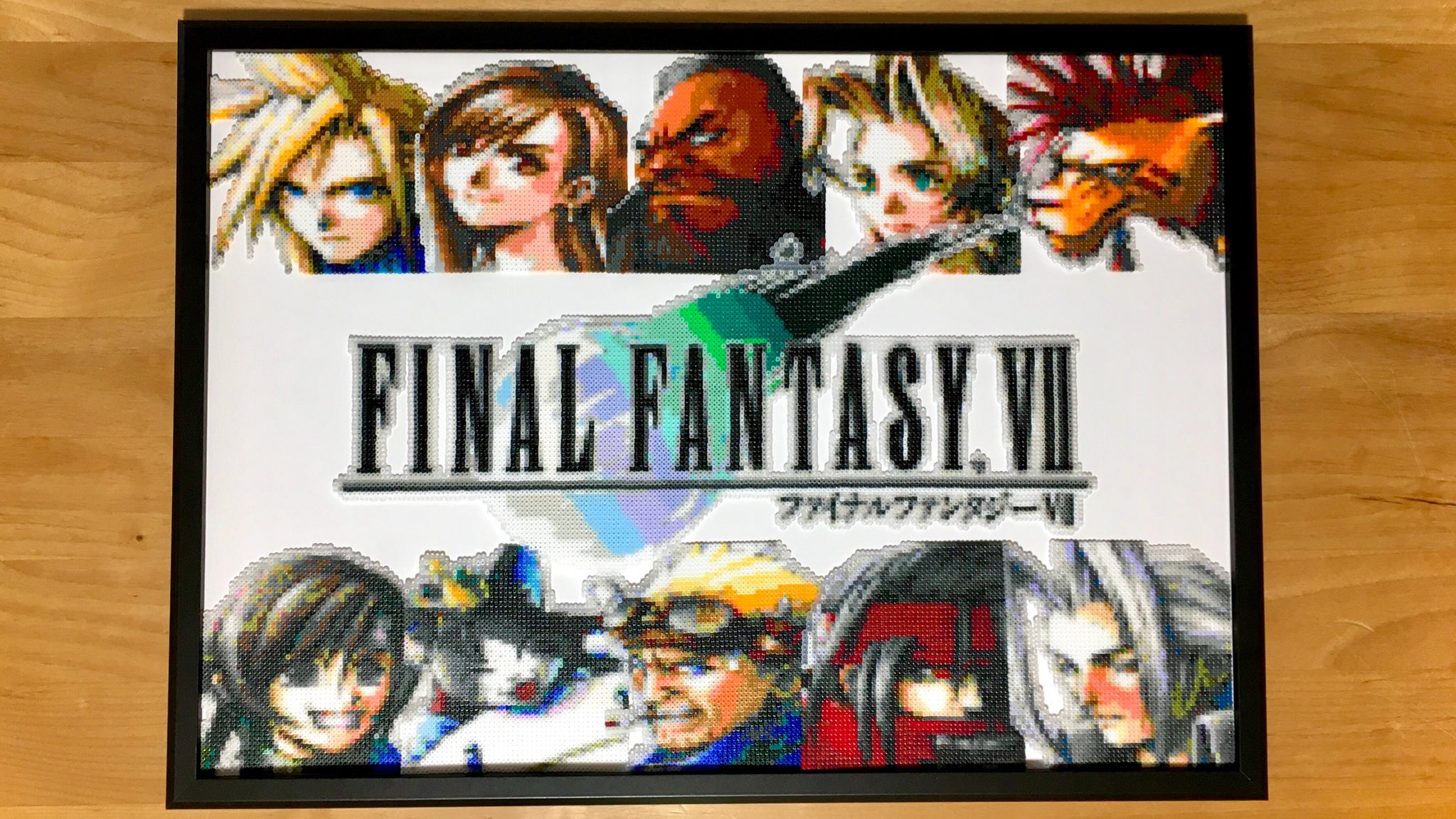 アイロンビーズ ナノビーズ ファイナルファンタジー メインキャラ