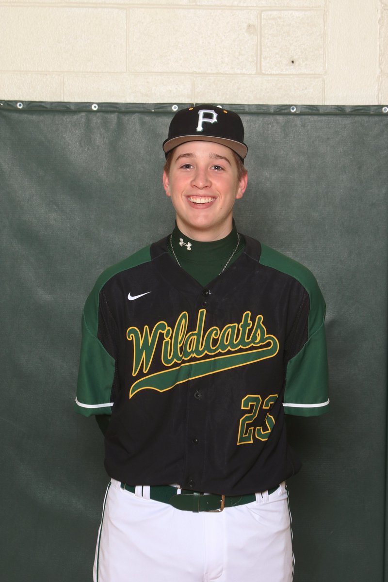 This Little Leaguer traded blue for Wildcat Green, but he brought with him that electric right arm. Ryan had 3 RBI's in the Sectional win over Plainfield South, including a big 2-R Double.  As good of a person and player as we could ever ask for.  It was a privilege to coach him.