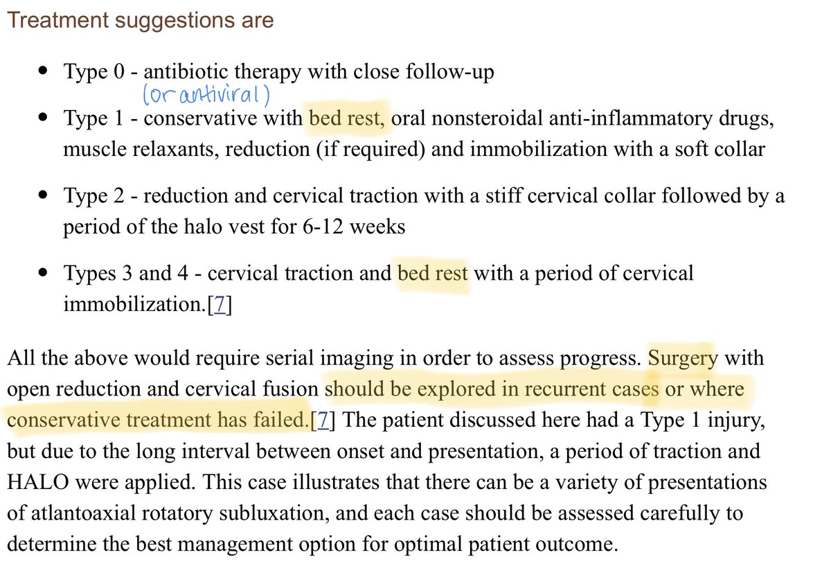 This paper underscores one of many reasons why researching this hypothesis is so important. If true, the Grisel’s syndrome analogy suggests some really simple clinical tools to prevent cervical instability (and possibly ME) following infection, with surgery as a last resort.