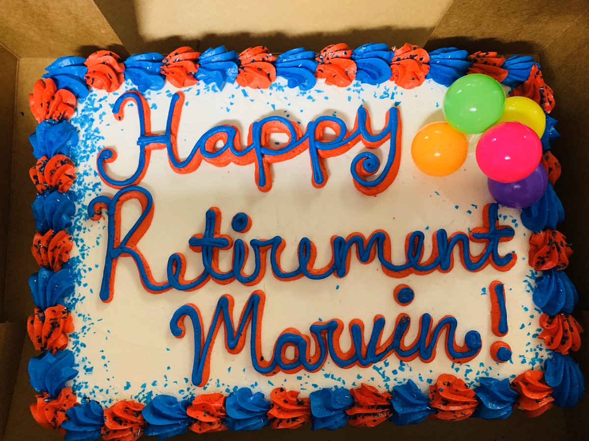 JessicaPharmD's tweet photo. Happy retirement, Marvin! Almost 38 years of service with CVS! You will be missed! Thank you for all you’ve done and we wish you all the best! @DSharrettCVS @KearneyCVS https://t.co/nbdZMZRLlg