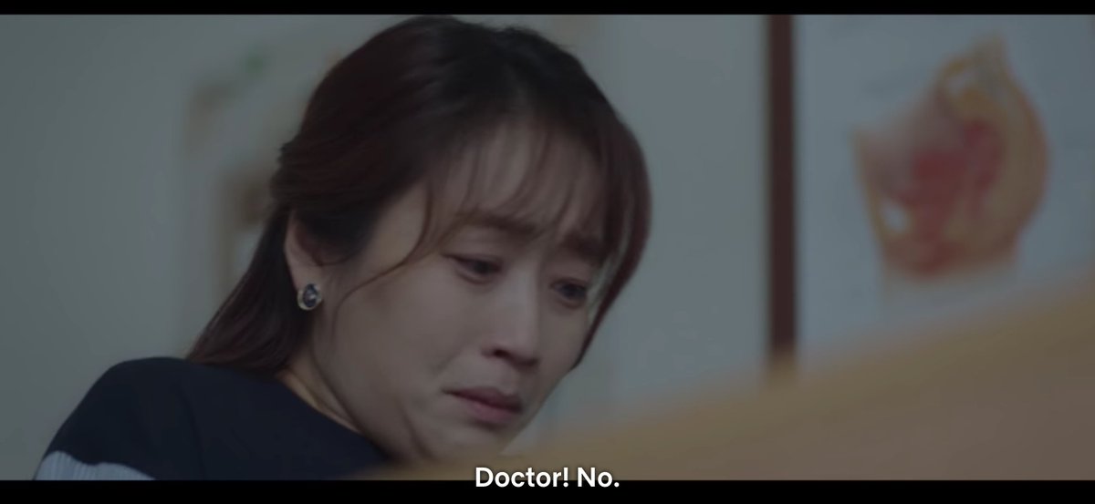 This was not heartwarming, it was heartbreaking. The way she froze in disbelief and wailed after the reality hit her...  The bad news came out of nowhere and she was not prepared for it at all! Devastating.  HospitalPlaylist