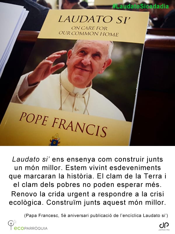 Signa el teu compromís amb una #ecologiaintegral https://t.co/tOTC3LtjSN
i fes-lo conèixer! #LaudatoSicadadia #LaudatoSi5 #LaudatoSiWeek DEMÀ ÉS EL DARRER DIA! ADHEREIX-T'HI!
@JusticiaiPau https://t.co/dxug2I9GTi