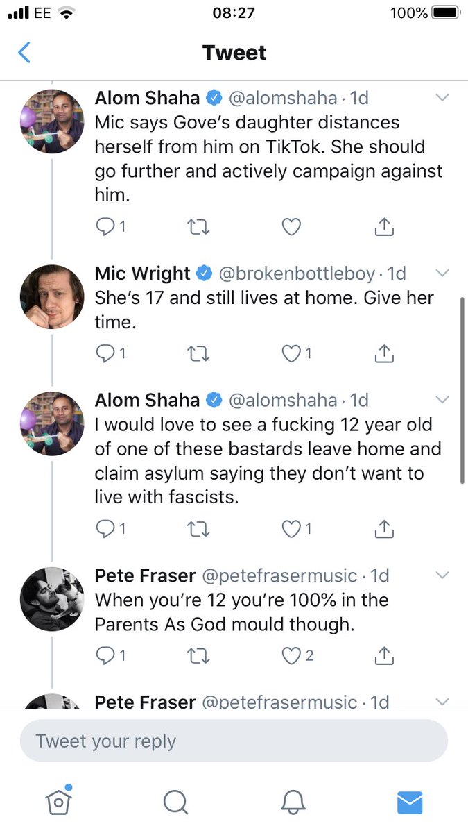 “What’s the context of his outburst?” I hear the sceptic (rightly) cry. “I can’t tell what he was replying to [because he’s locked his account].”Well, here’s the context. 1/2