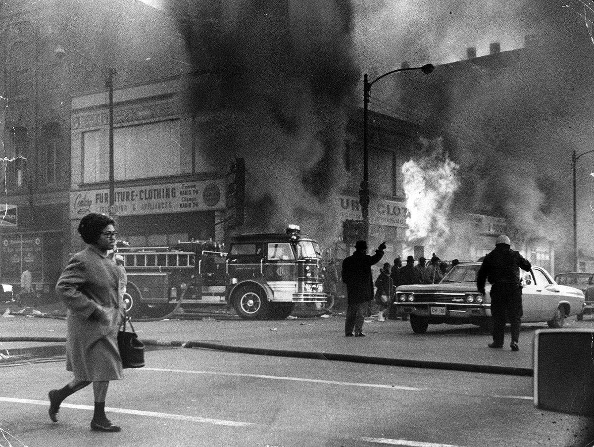 King Assassination Riots, Holy Week Uprising, Everywhere, 1968 Greatest wave of social unrest the United States had experienced since the Civil War, after the assassination of Dr. MLK Jr.