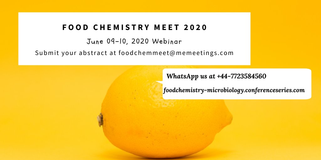 MeetChemistry's tweet photo. @MeetChemistry 
 #webinar #onlineevents #foodsafety #foodtech #covid19 #StayHomeStaySafe https://t.co/eHCnkuFZgJ