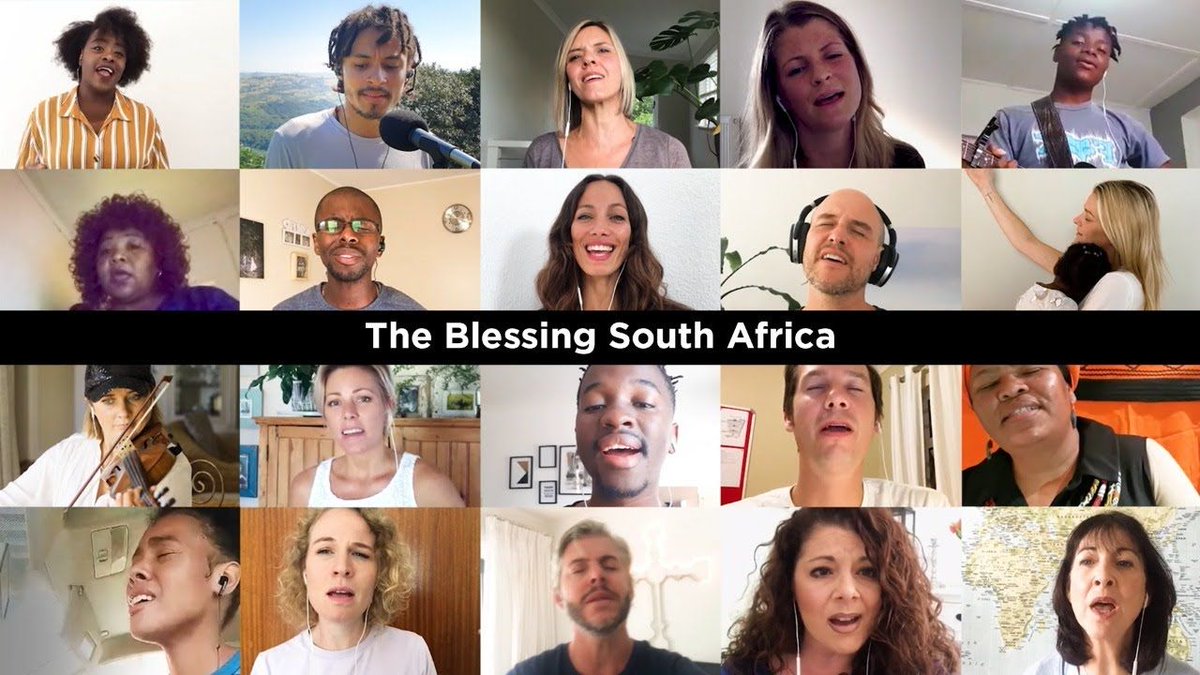Today's #blessing comes from South Africa,  sharing hope and peace with you at this time. #oneworldtogetherathome 
youtube.com/watch?v=8EPcd0…