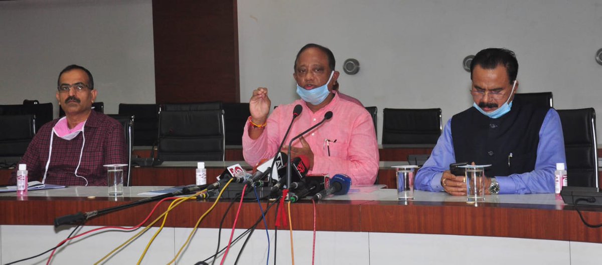 nanglucky's tweet photo. #Press_Release

Hon'ble Ministers of GoA , Sri @ParimalSuklaba1 and Sri @cmpatowary address media on #Dehing_Patkai Coal Mining aspect.

@mygovassam @CMOfficeAssam https://t.co/kfCIUAMBK1